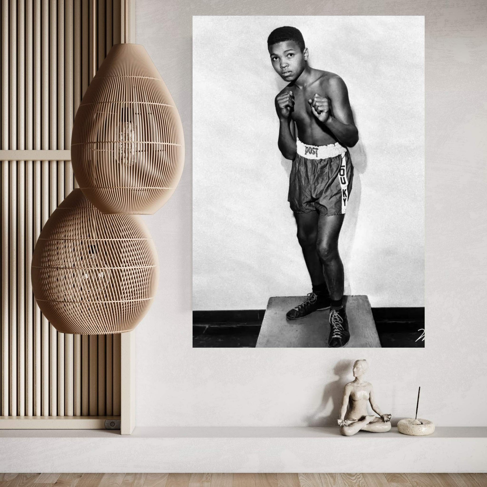 12 Year Old Cassius Clay (Muhammad Ali) Canvas Wall Art - Y Canvas