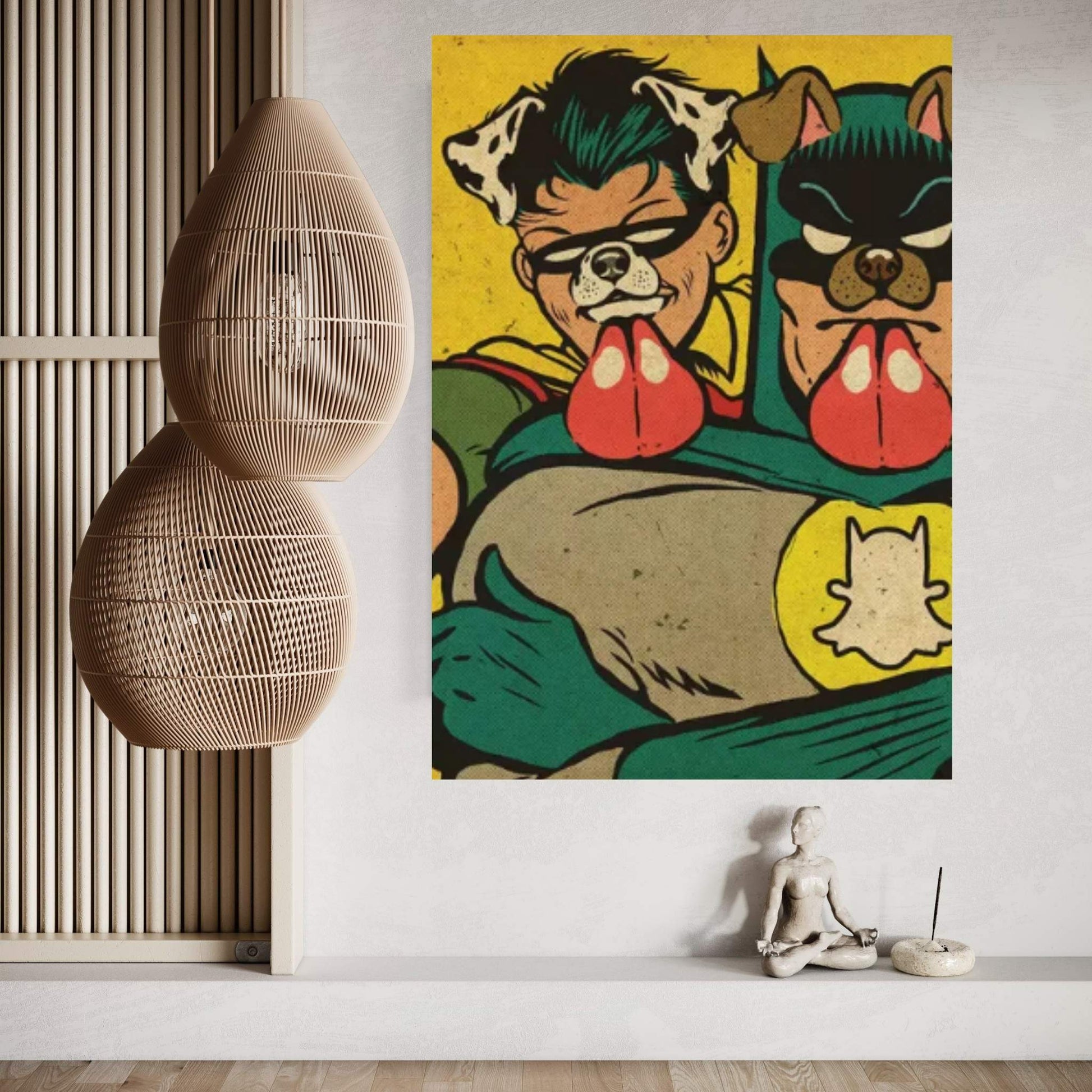 Snapbat Canvas Wall Art - Y Canvas