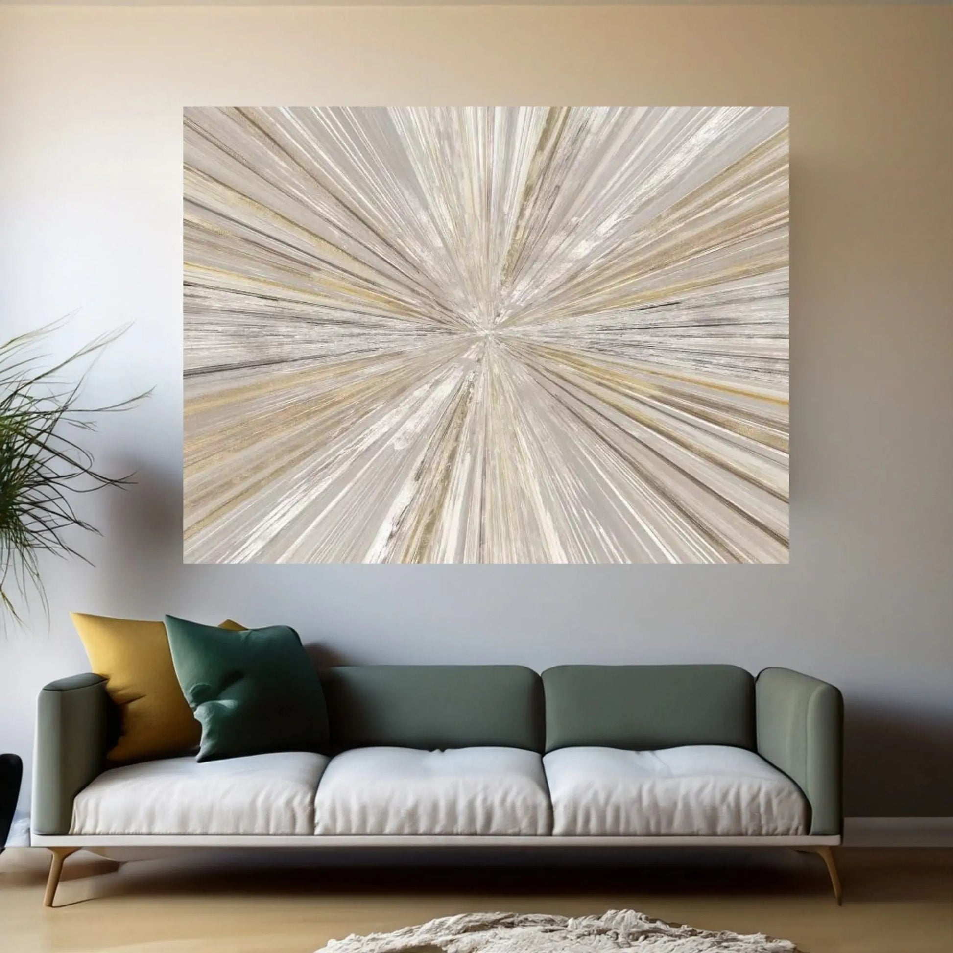 Shimmering Light I Canvas Wall Art - Y Canvas