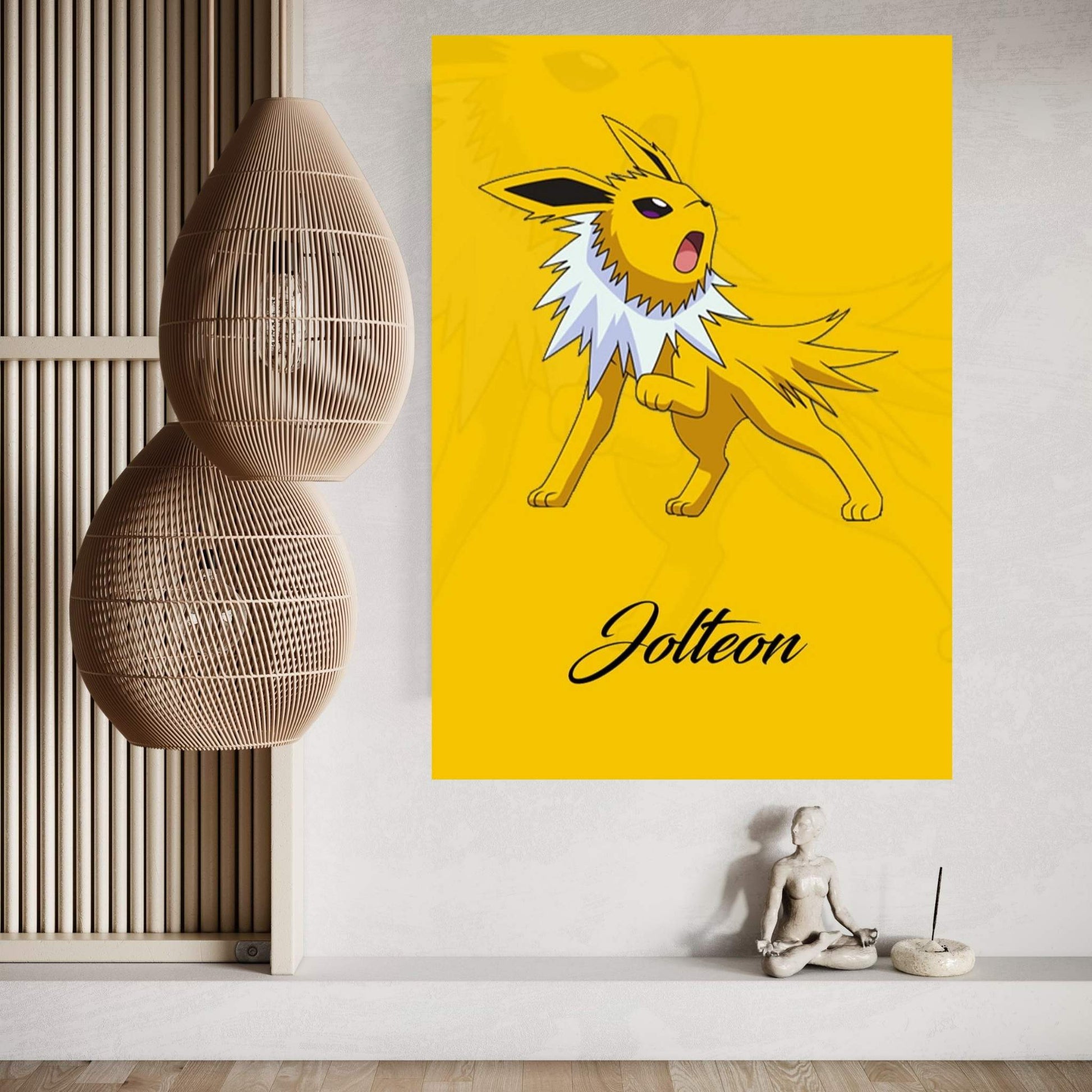 Pokémon - Jolteon Canvas Wall Art - Y Canvas