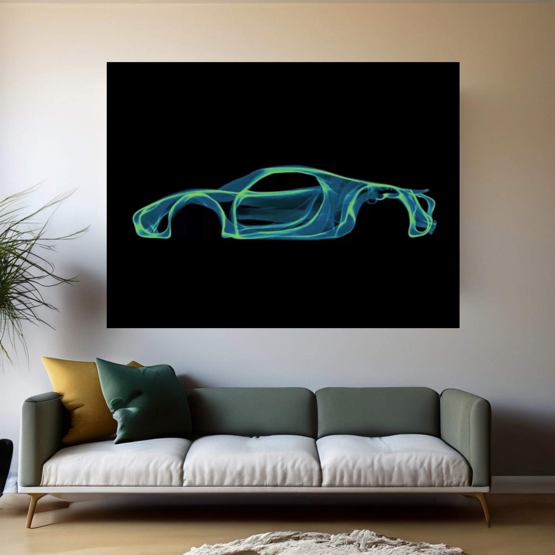 Porsche 918 Spyder Canvas Wall Art - Y Canvas