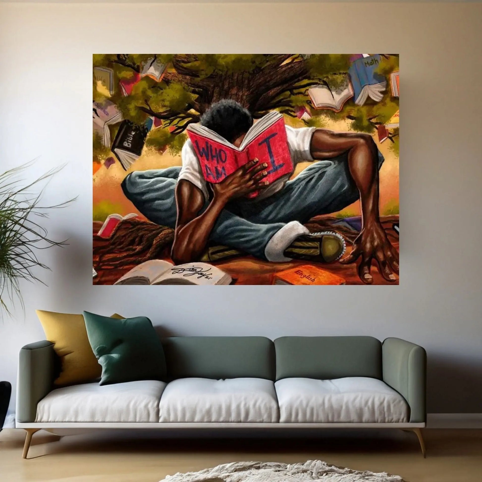 Tree Of Knowledge Wall Art - Y Canvas