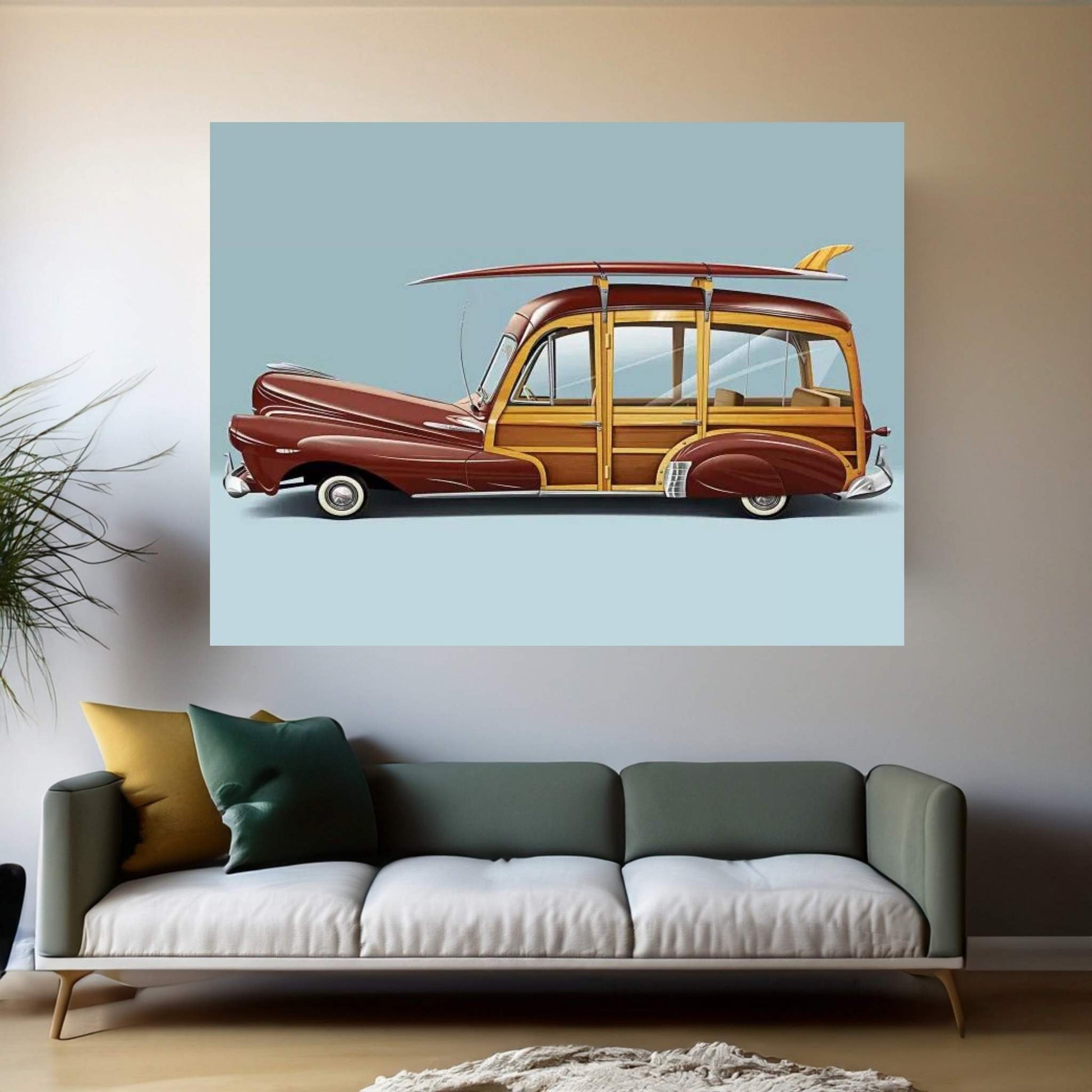 1948 Chevrolet Fleetmaster Canvas Wall Art - Y Canvas