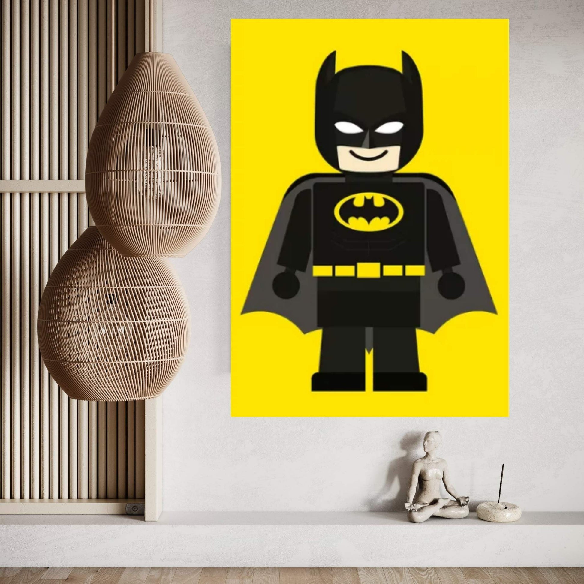 Toy Batman Canvas Wall Art - Y Canvas