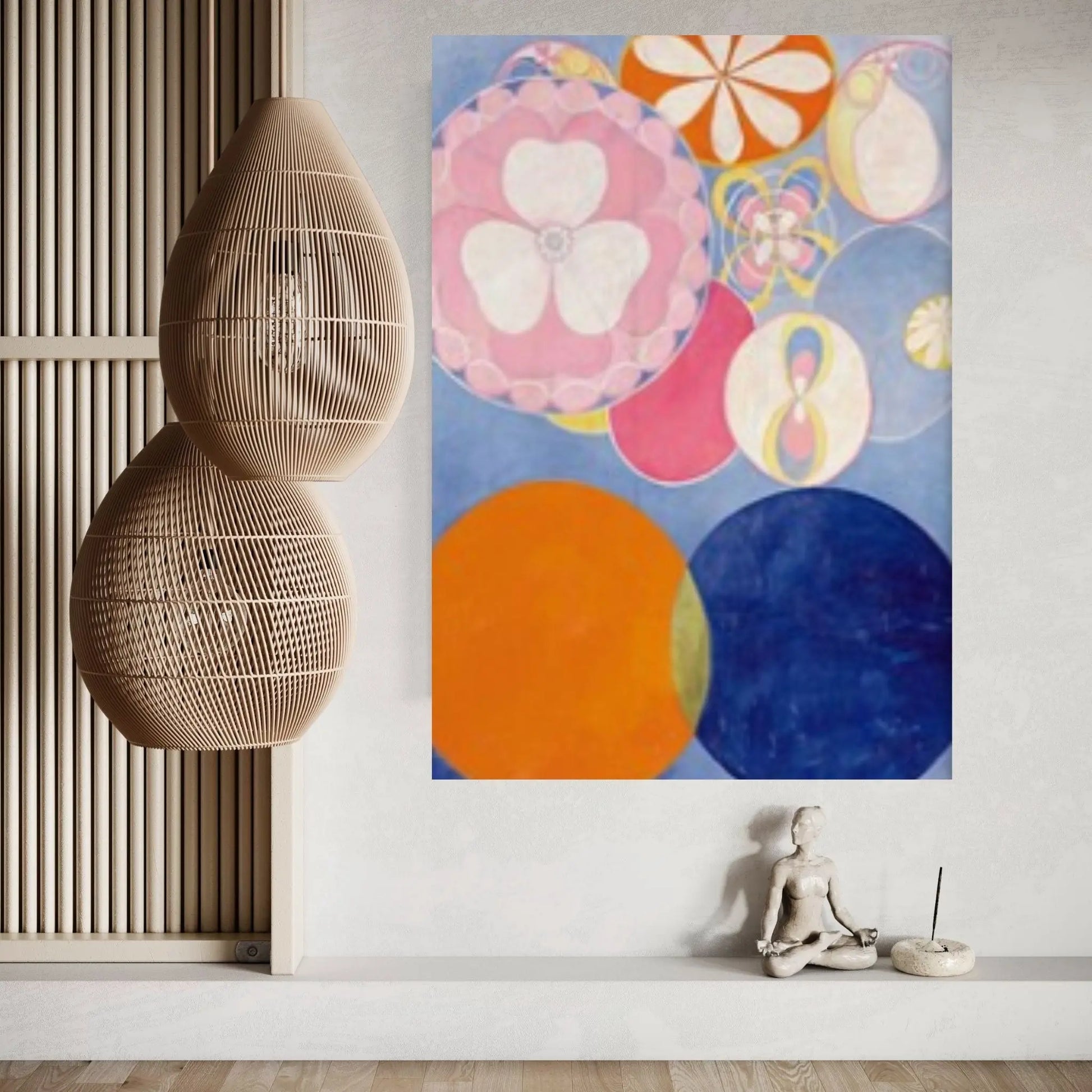 Hilma af Klint Art Canvas Wall Art Print, The Ten Largest, No. 2, Childhood - Y Canvas