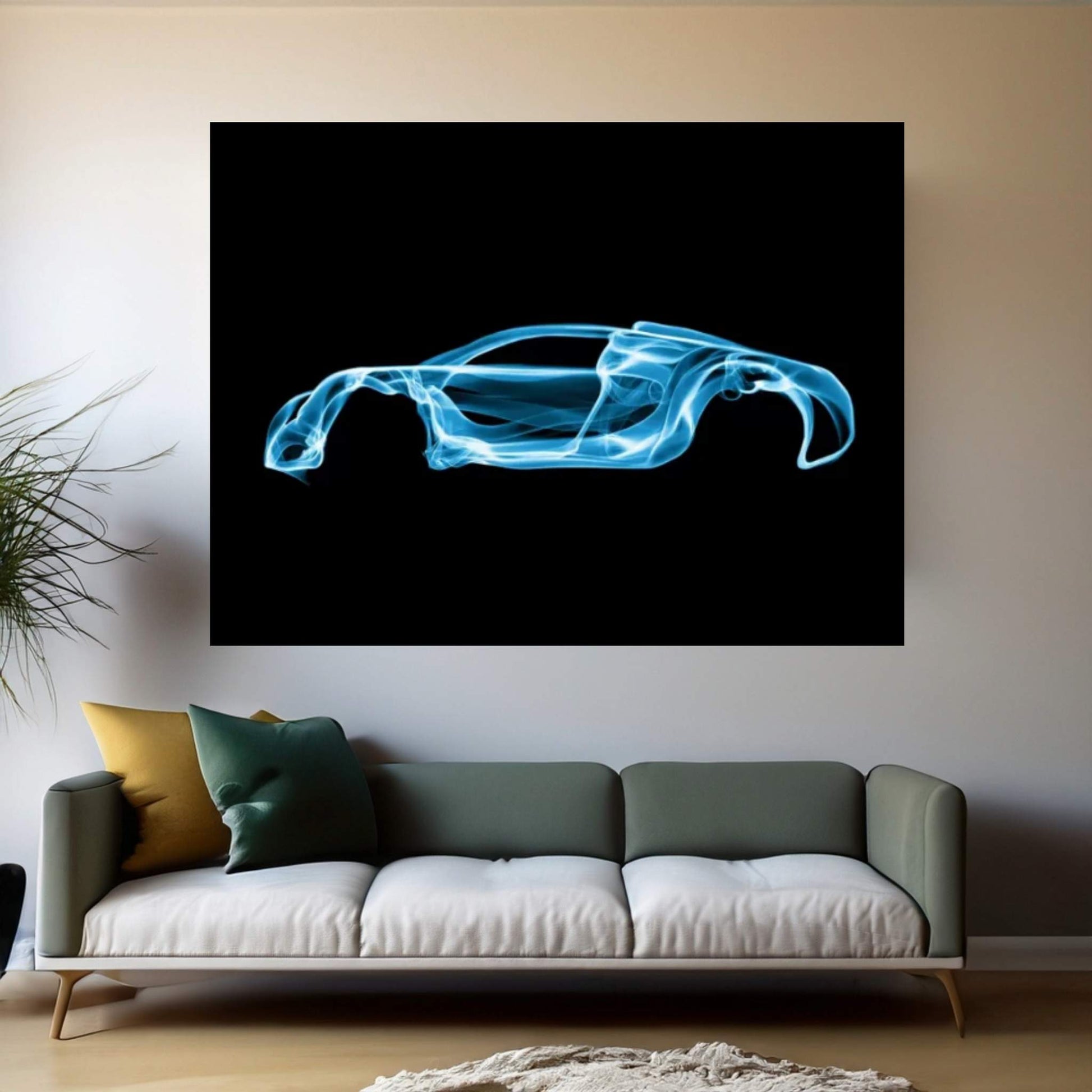 Bugatti Veyron Canvas Wall Art - Y Canvas