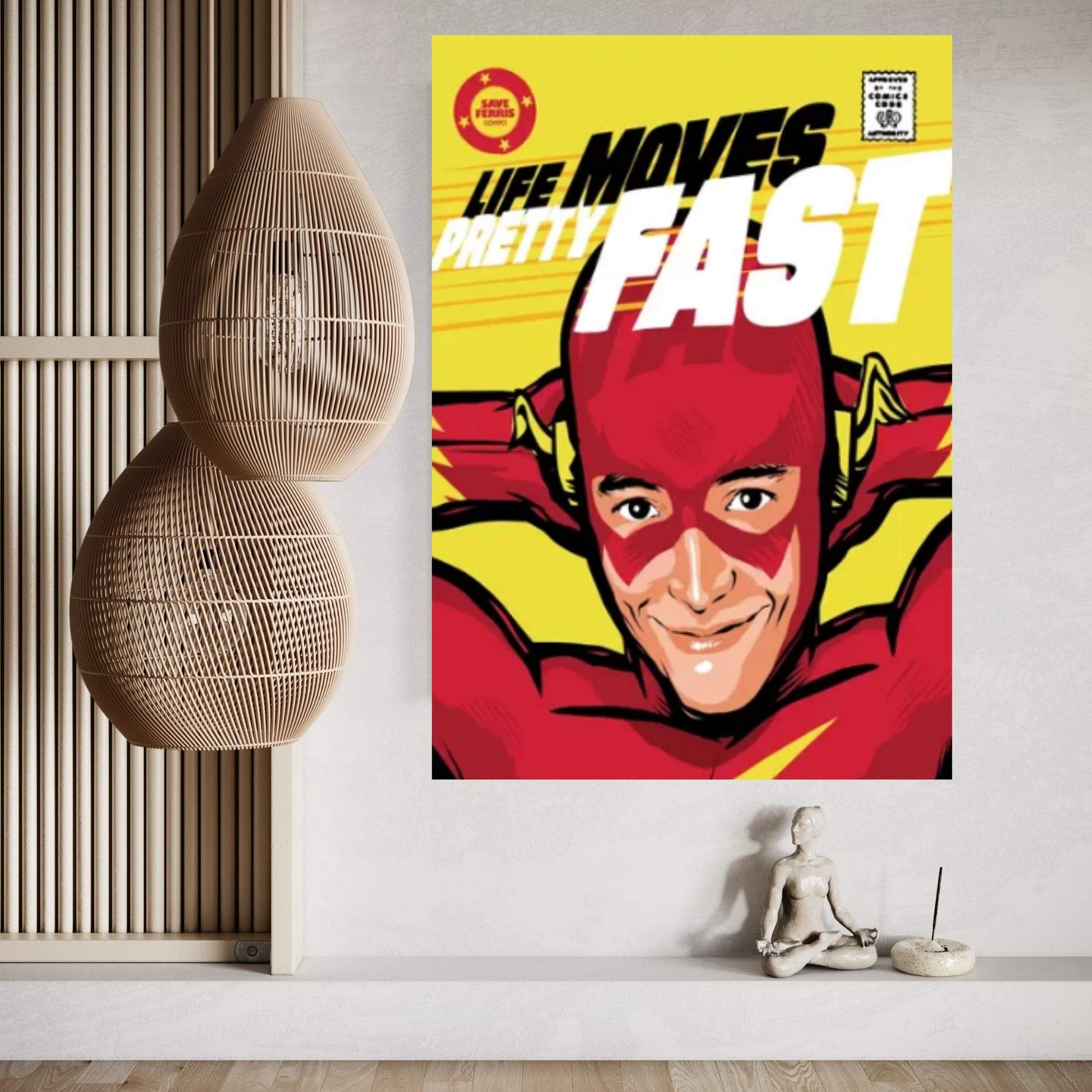 Flash Ferris Canvas Wall Art - Y Canvas