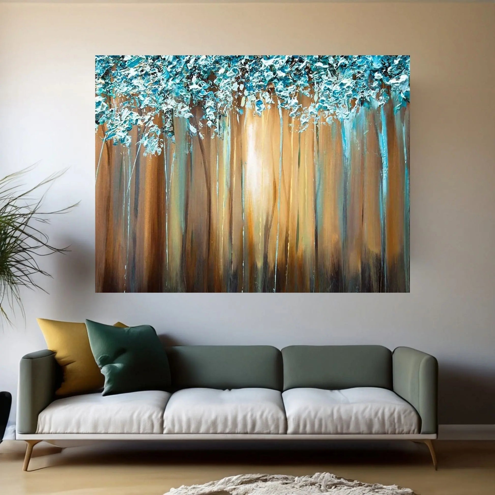 Paradise Canvas Wall Art - Y Canvas