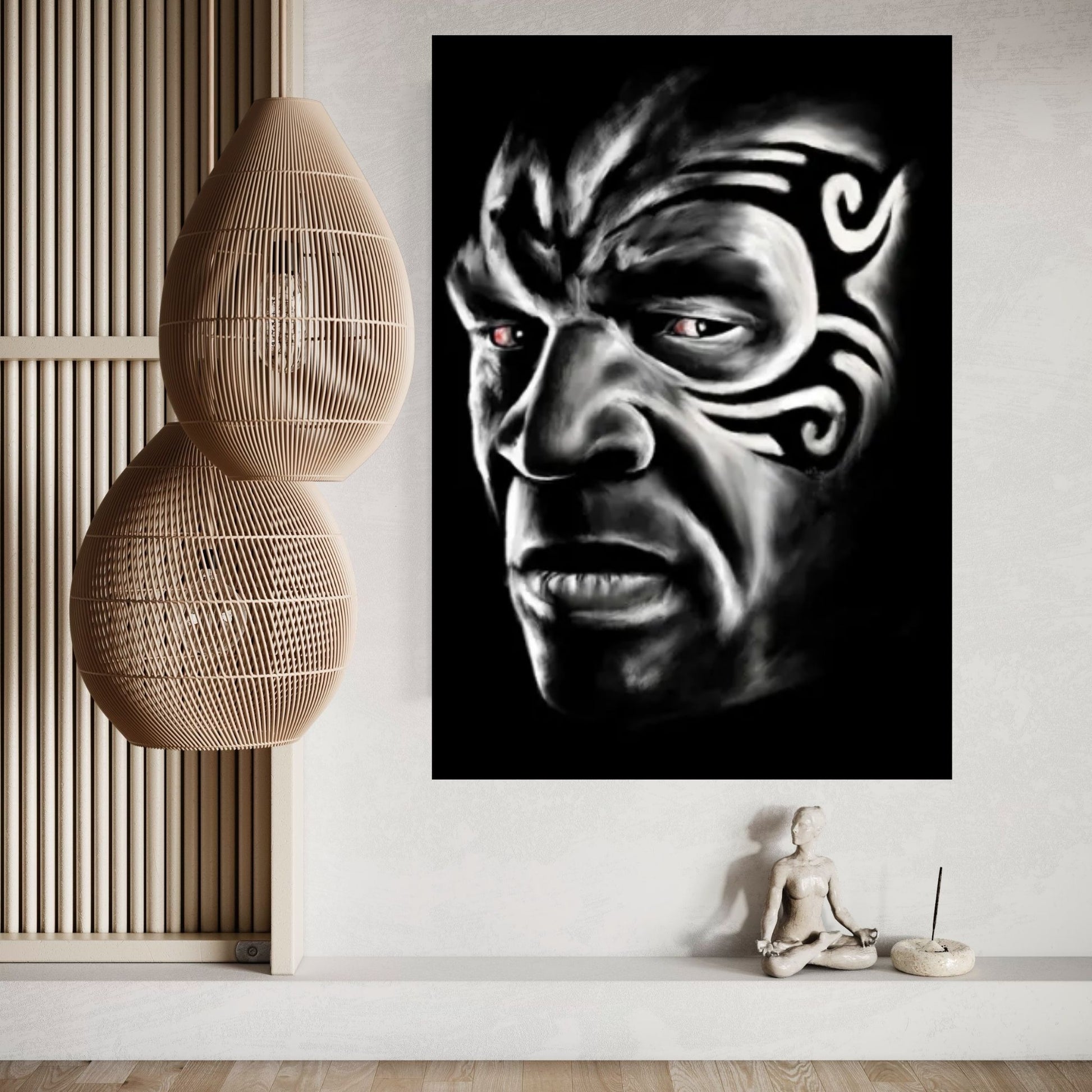 Tyson - Locked In Canvas Wall Art - Y Canvas