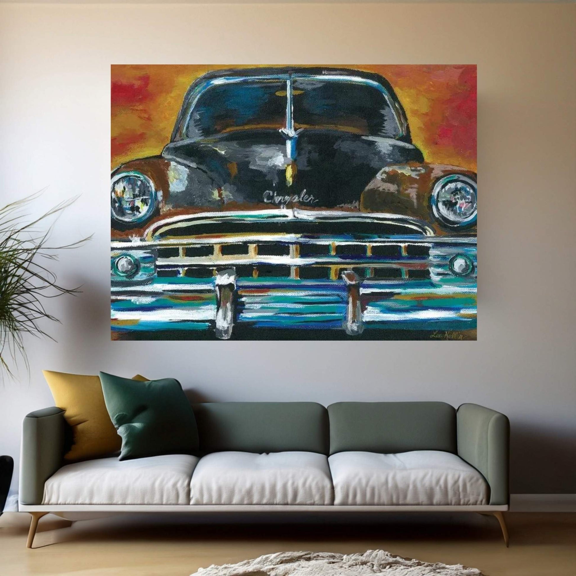 Chrysler New Yorker Canvas Wall Art - Y Canvas