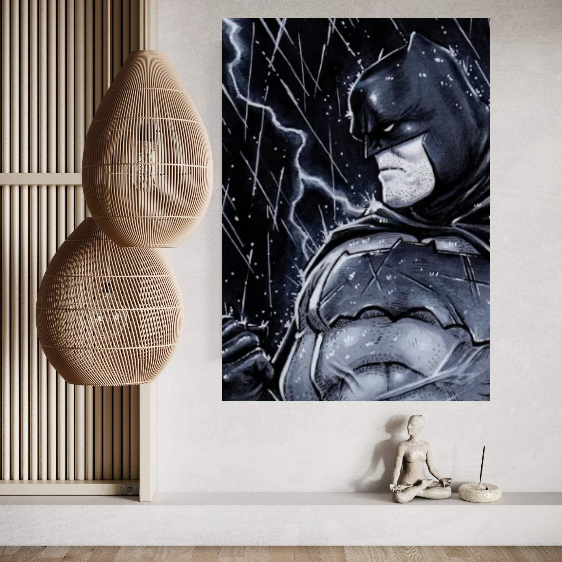 The Dark Knight Canvas Wall Art - Y Canvas