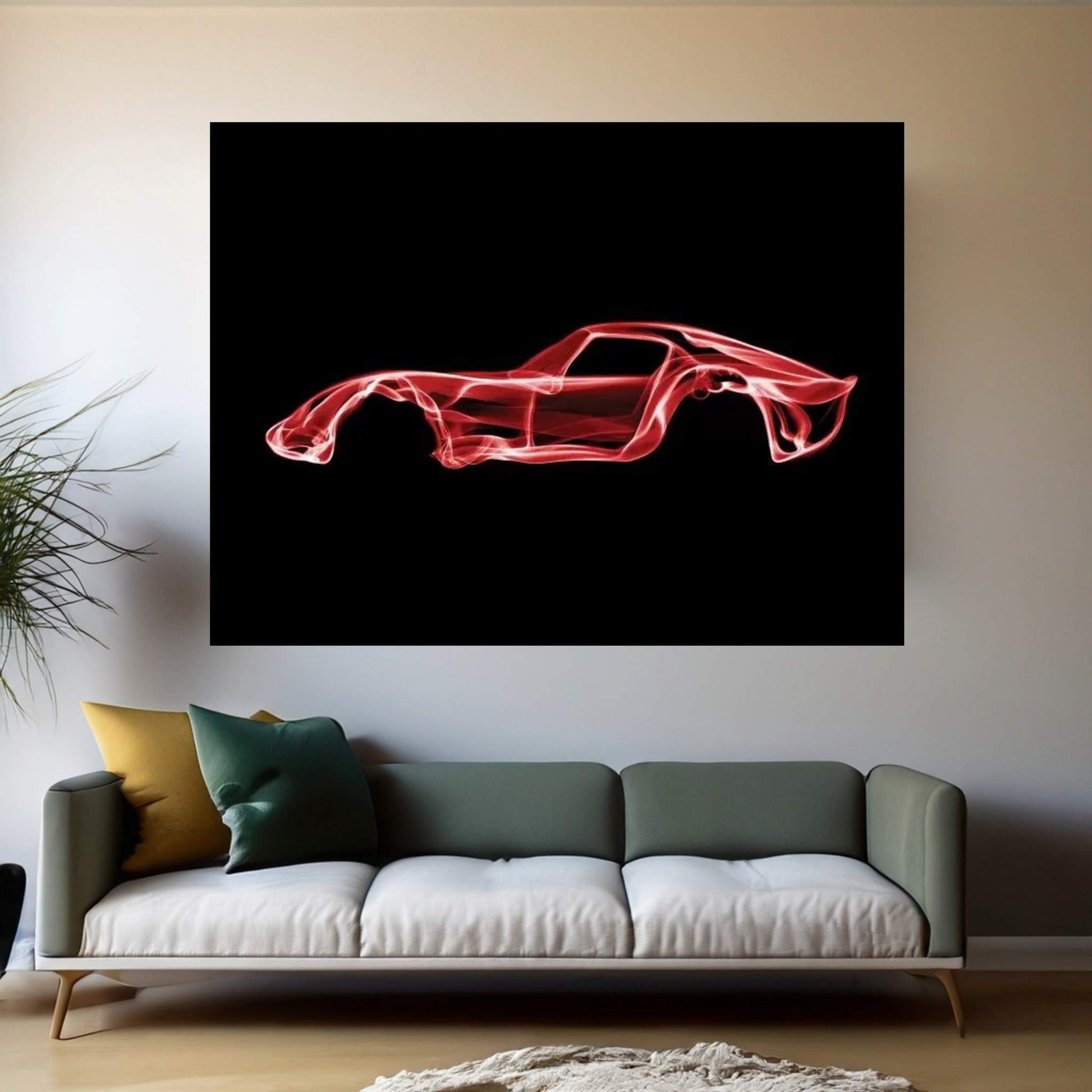 Ferrari 250 GTO Canvas Wall Art - Y Canvas