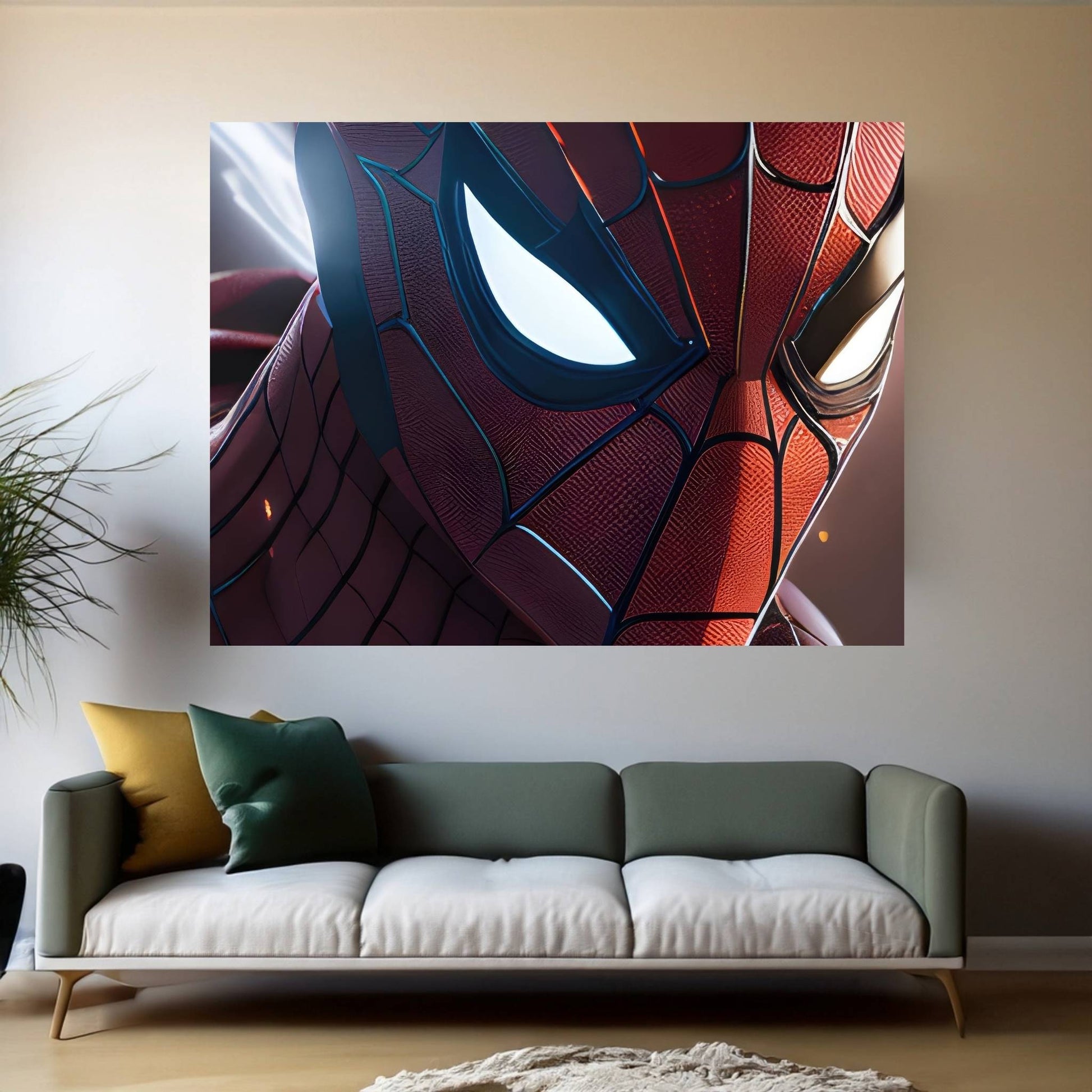 Spiderman Canvas Wall Art - Y Canvas