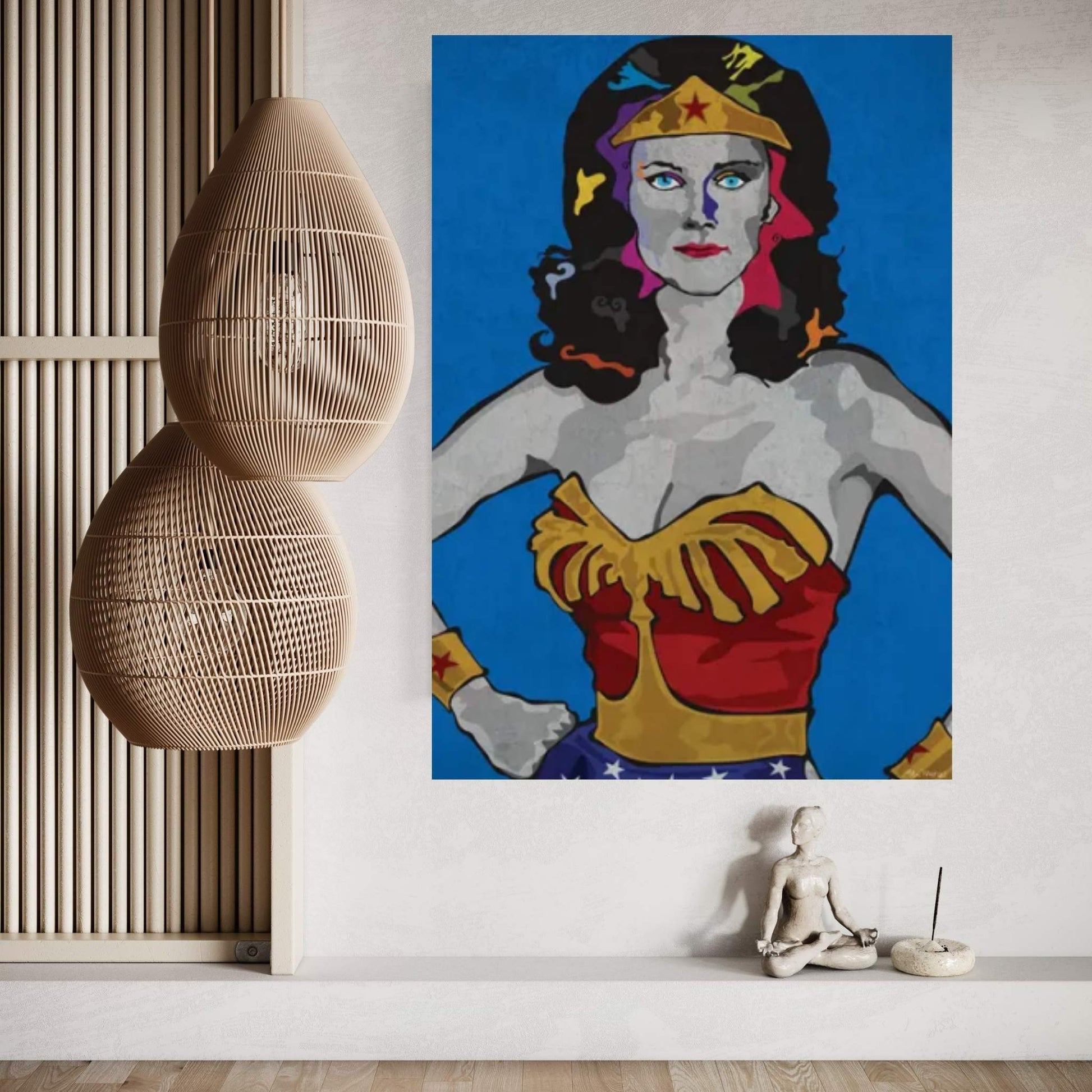 Wonder Woman Canvas Wall Art - Y Canvas