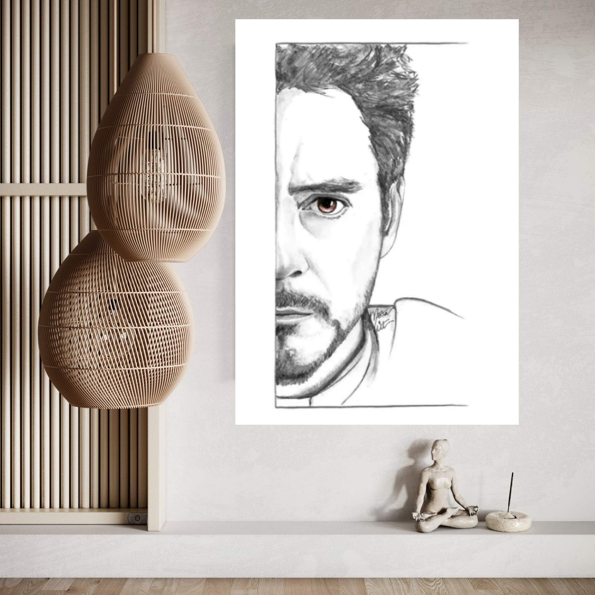 Tony Stark Canvas Wall Art - Y Canvas