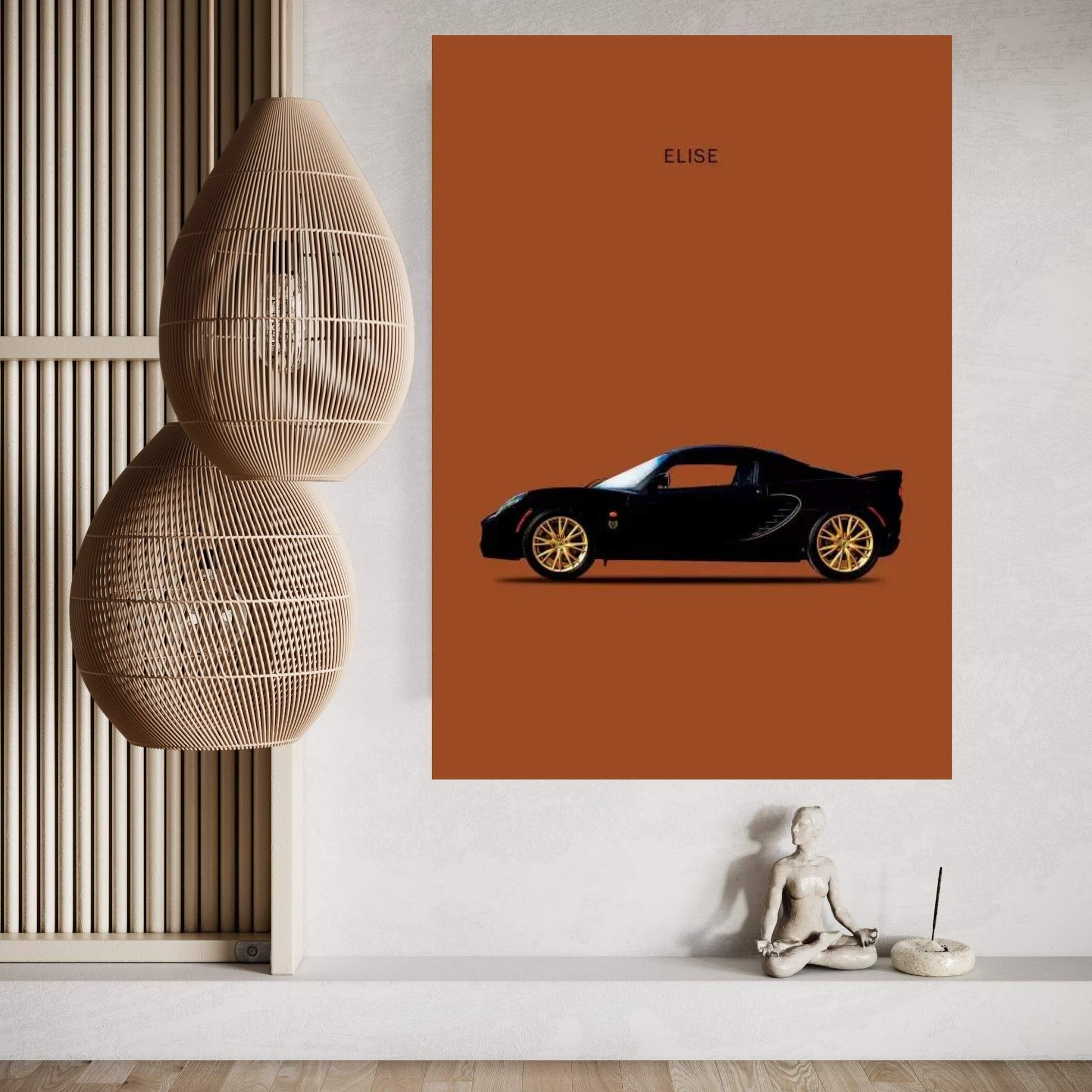 Lotus Elise Type 72-D Canvas Wall Art - Y Canvas