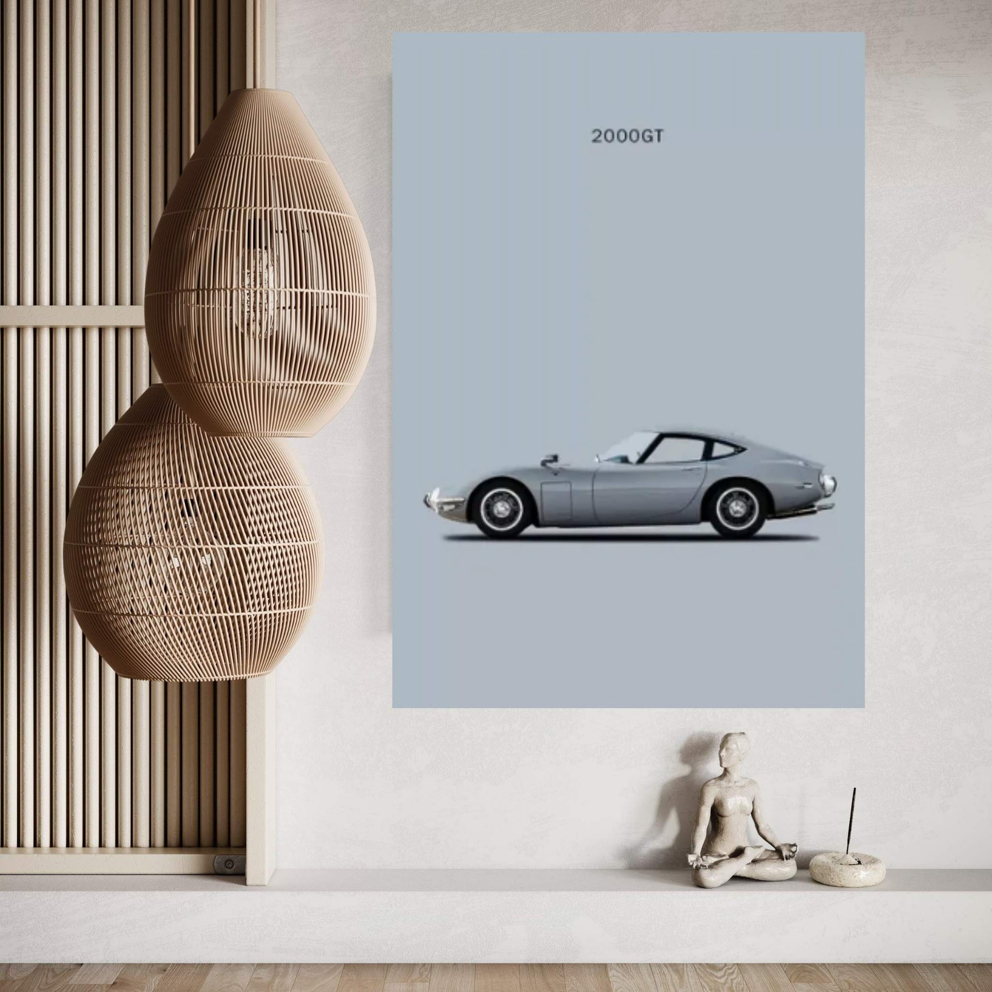 Toyota 2000GT Canvas Wall Art - Y Canvas