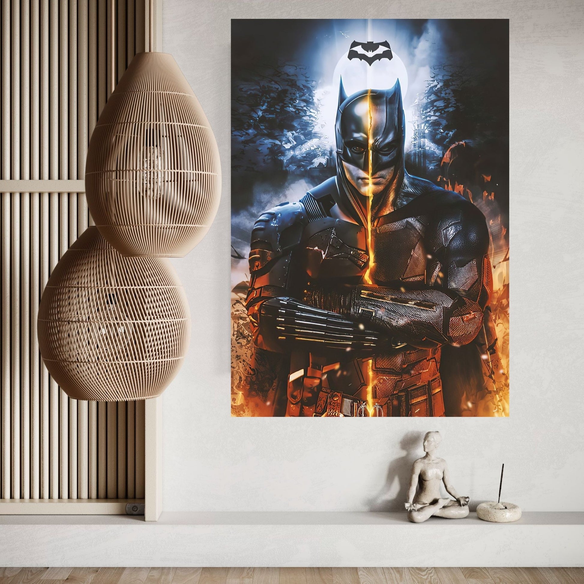 Batman Canvas Wall Art - Y Canvas