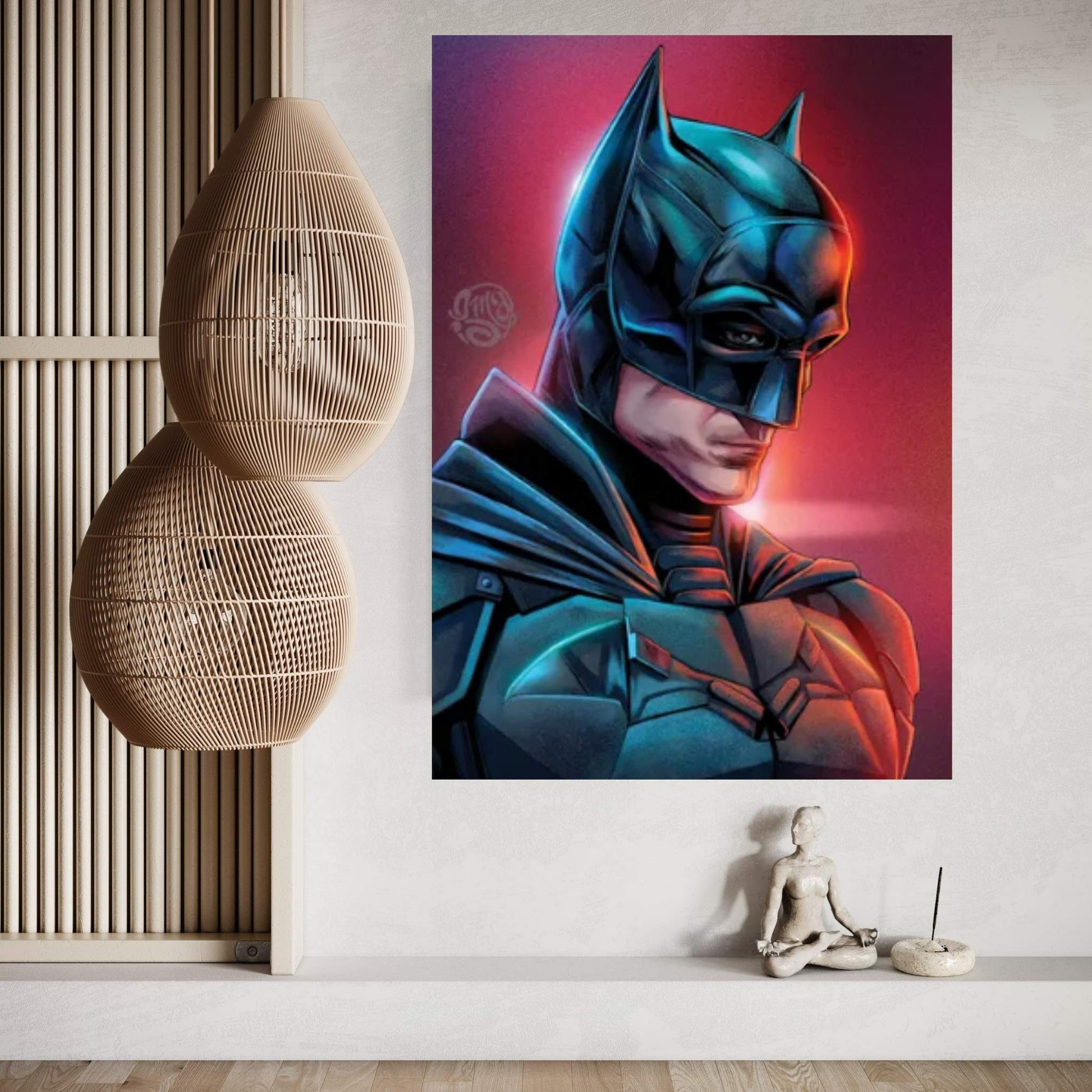 The Batman Canvas Wall Art - Y Canvas