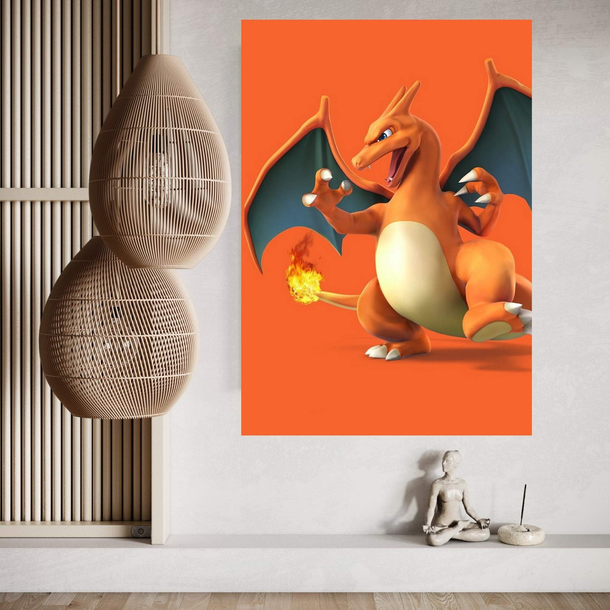 Pokémon - Charizard Canvas Wall Art - Y Canvas