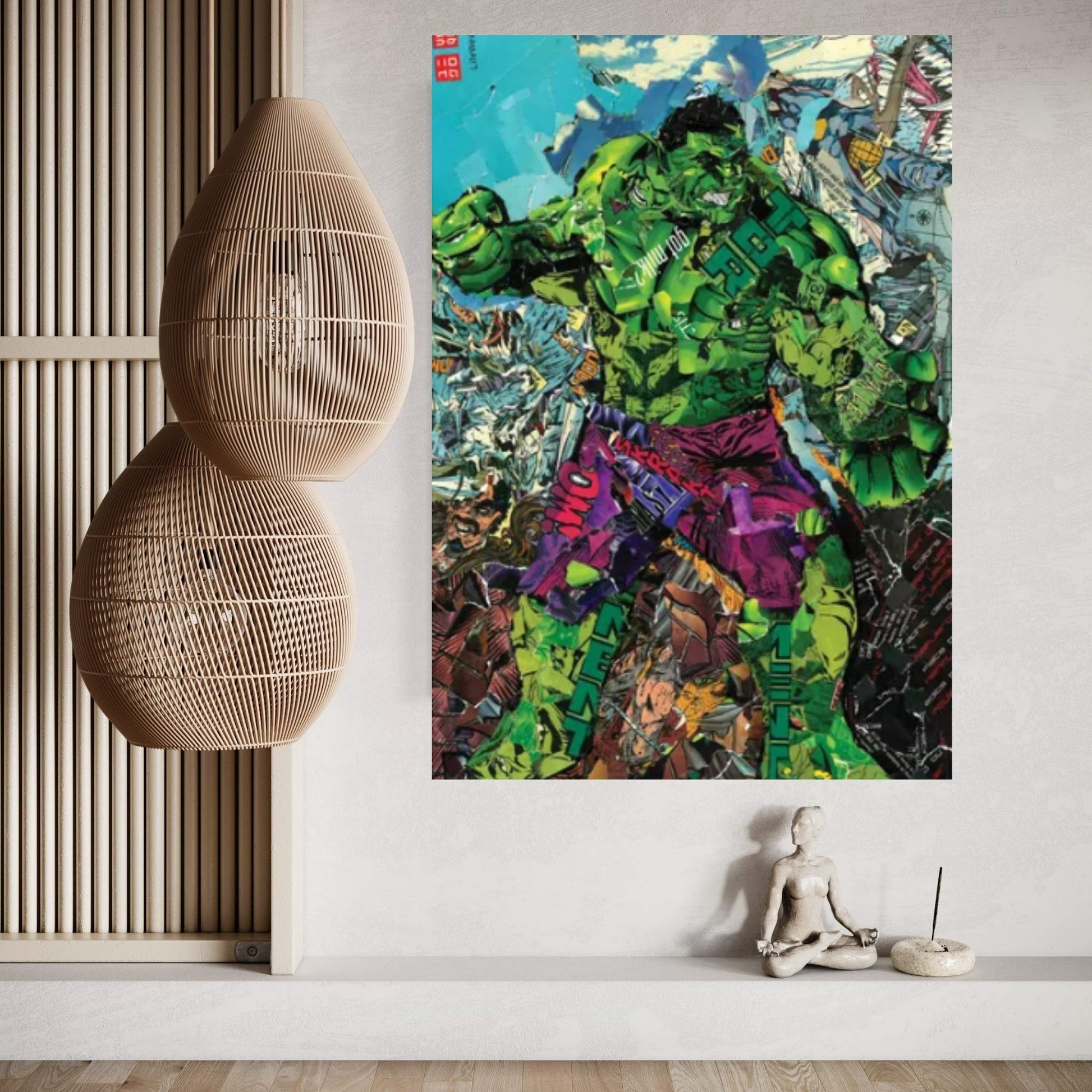 The Incredible Bruce Banner Hulk Canvas Wall Art - Y Canvas