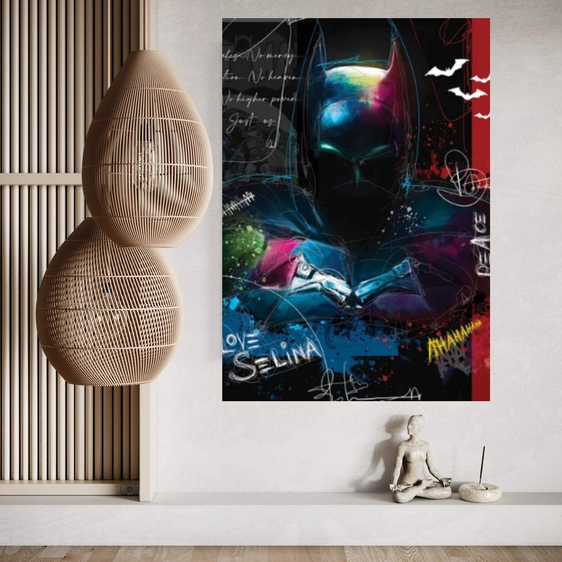 The Batman Canvas Wall Art - Y Canvas