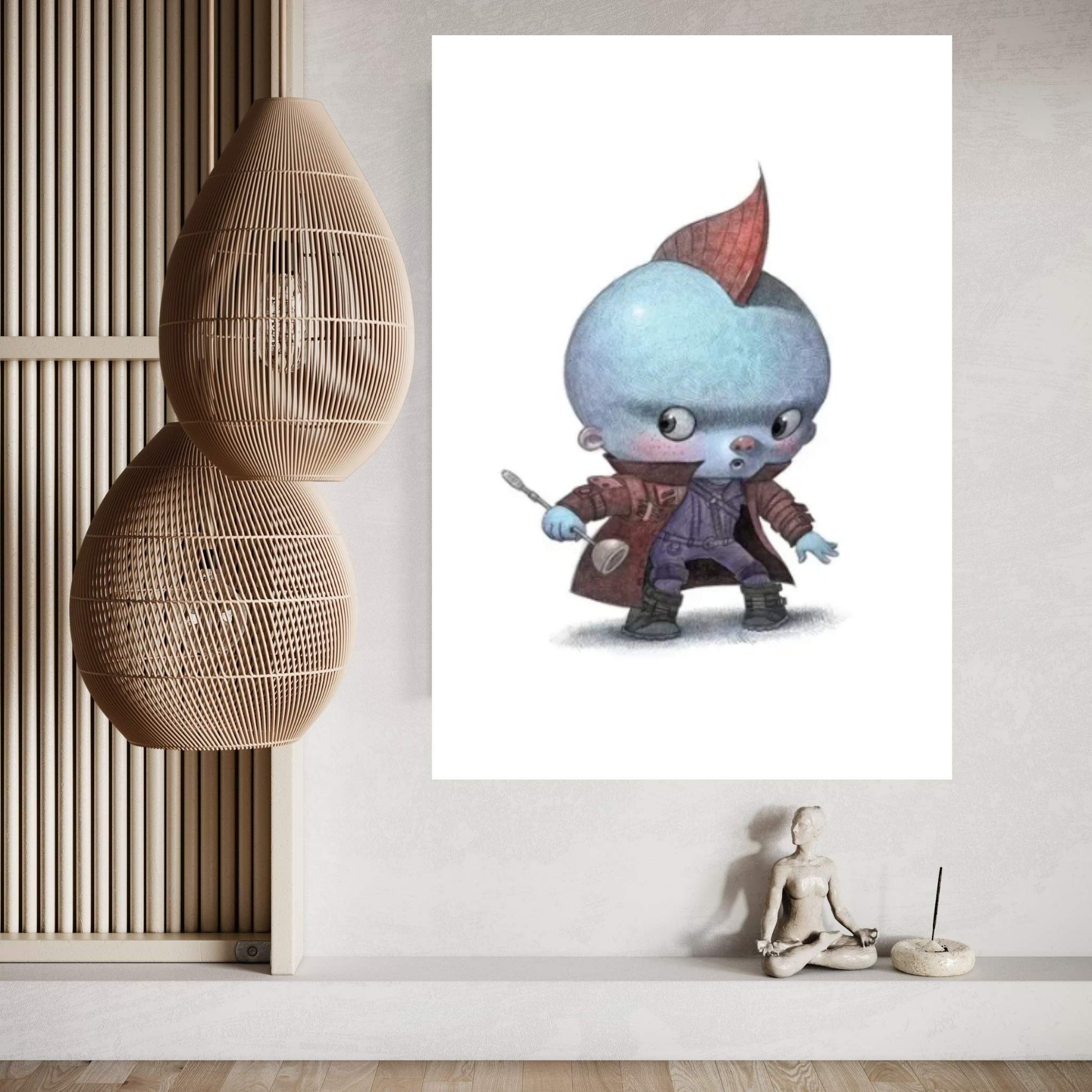 Baby Yondu Canvas Wall Art - Y Canvas