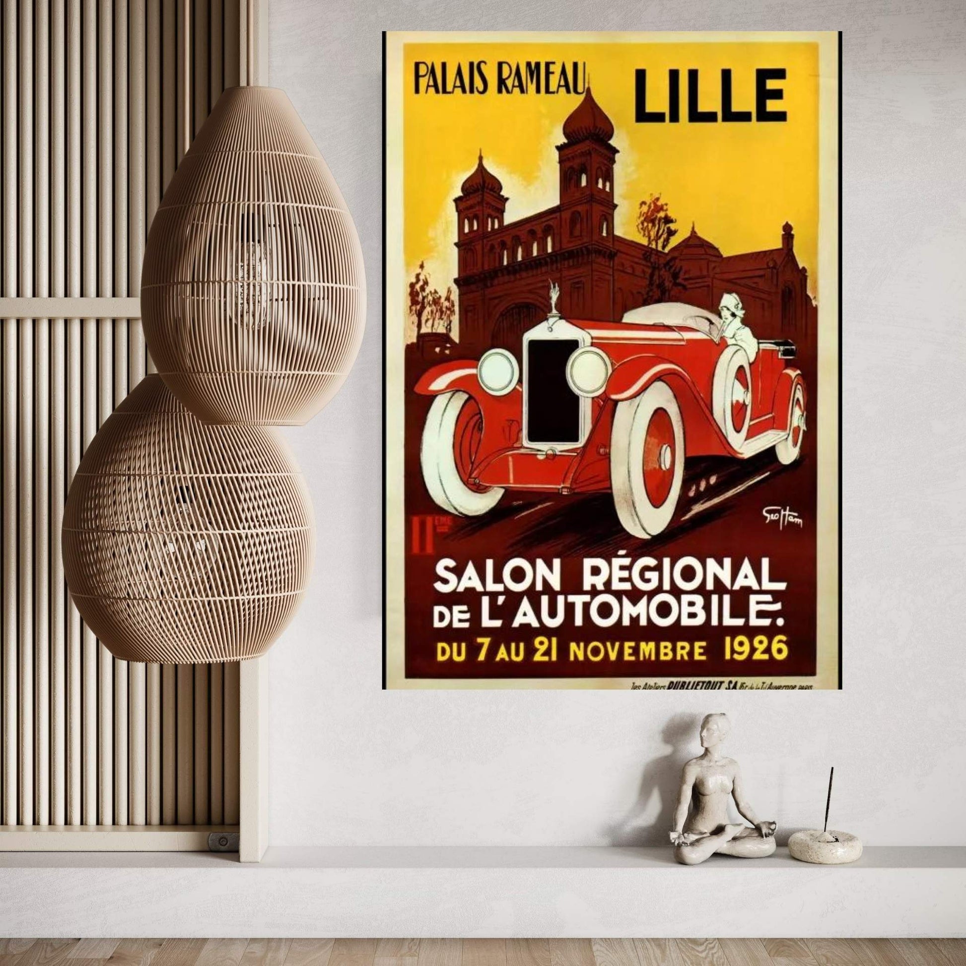 Lille Salon 1926 Canvas Wall Art - Y Canvas