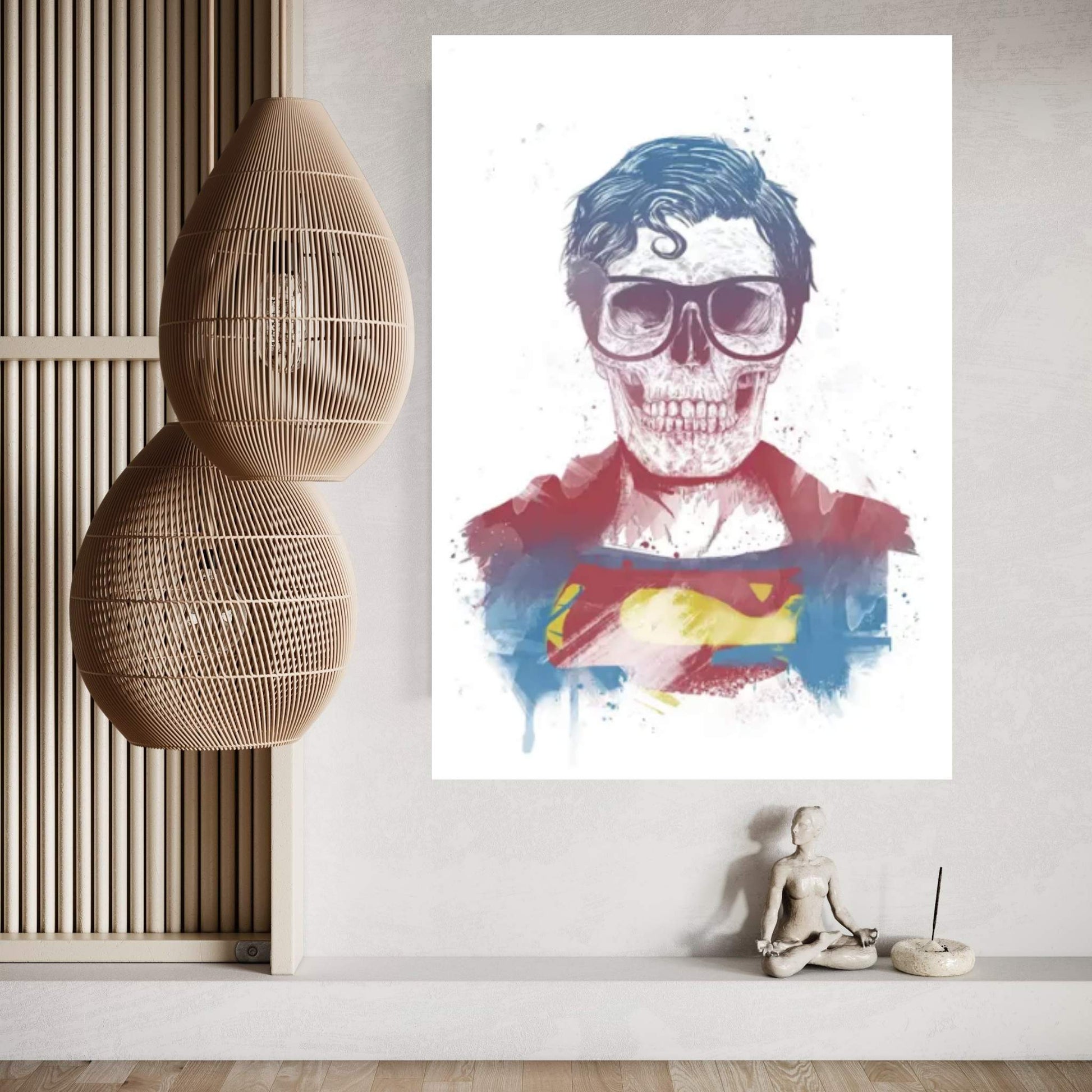 Superdead Canvas Wall Art - Y Canvas