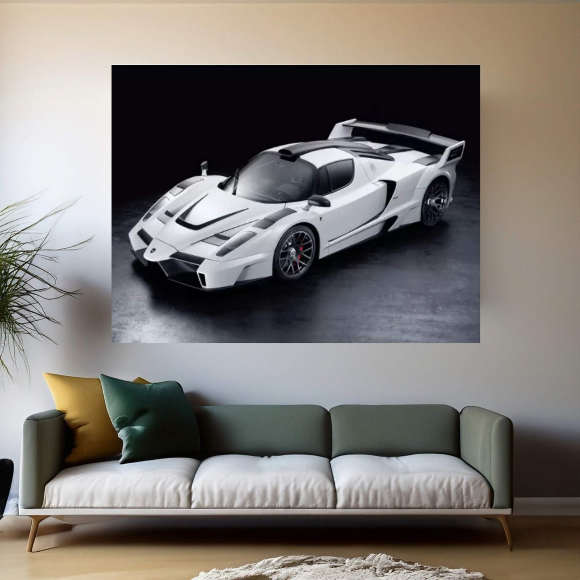 Ferrari Enzo Gemballa Mig-u1 Zonda Cinque Canvas Wall Art - Y Canvas