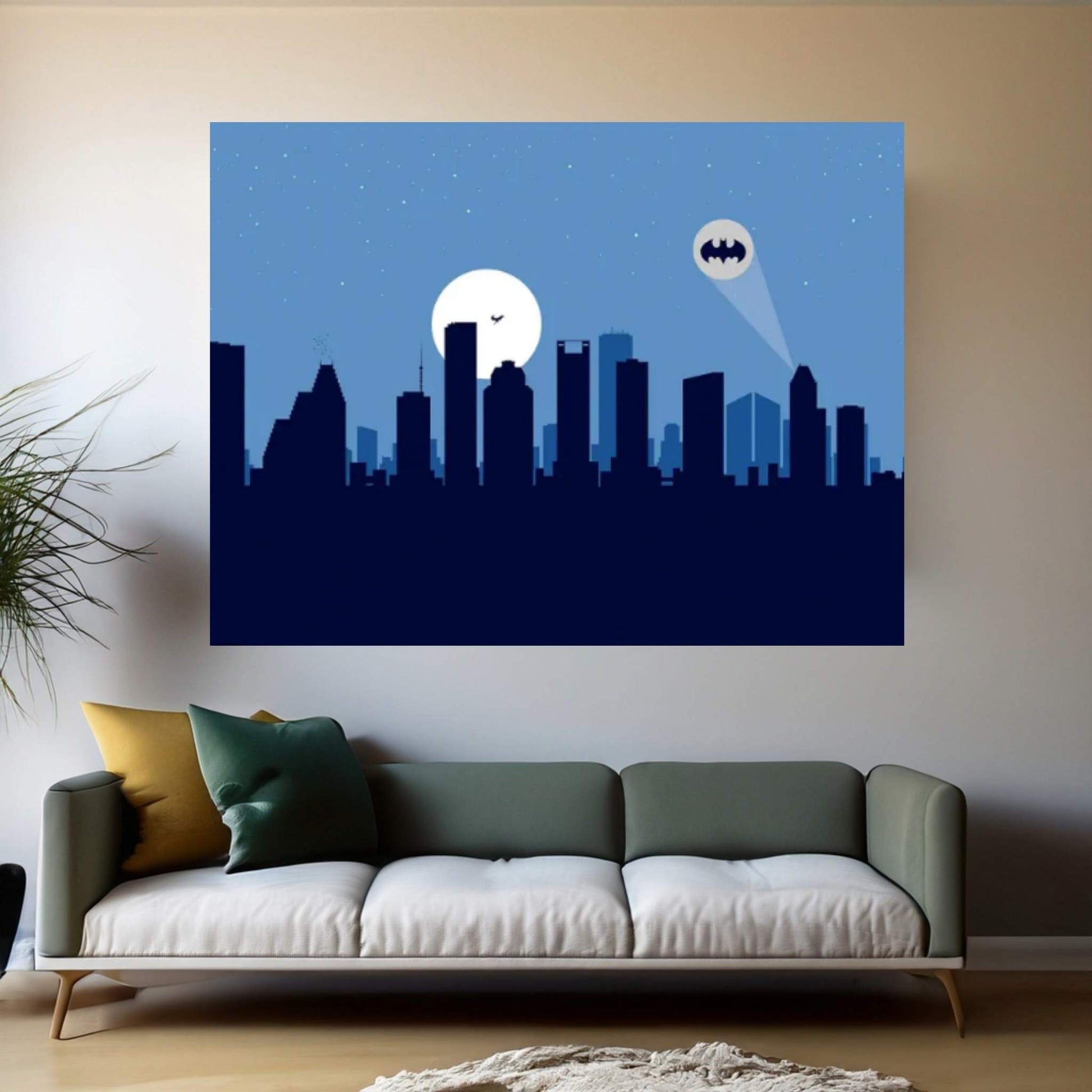 Houston Justice Canvas Wall Art - Y Canvas