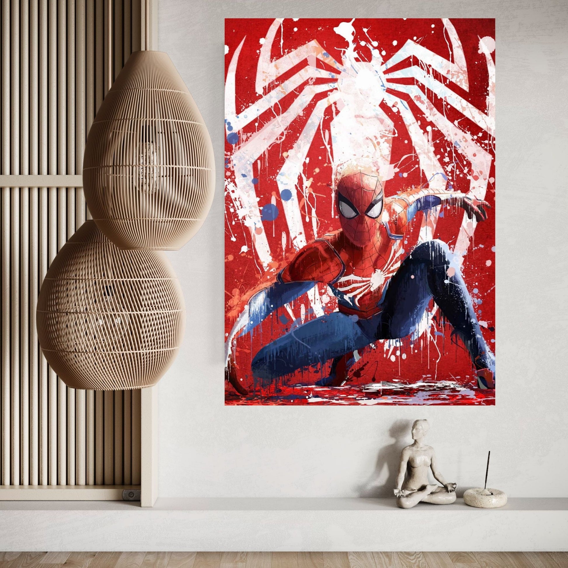 Spiderman Canvas Wall Art - Y Canvas