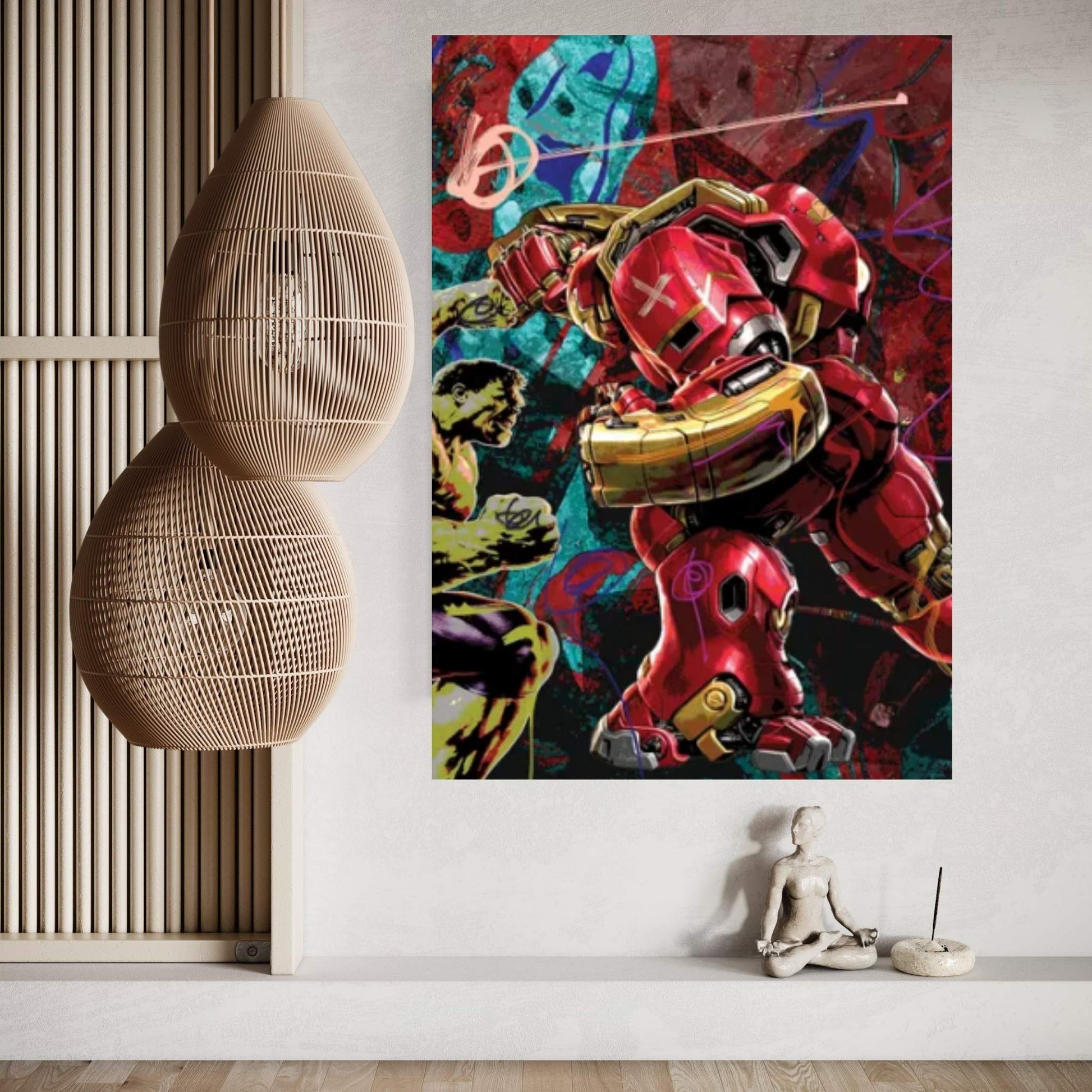 Hulkbuster Canvas Wall Art - Y Canvas