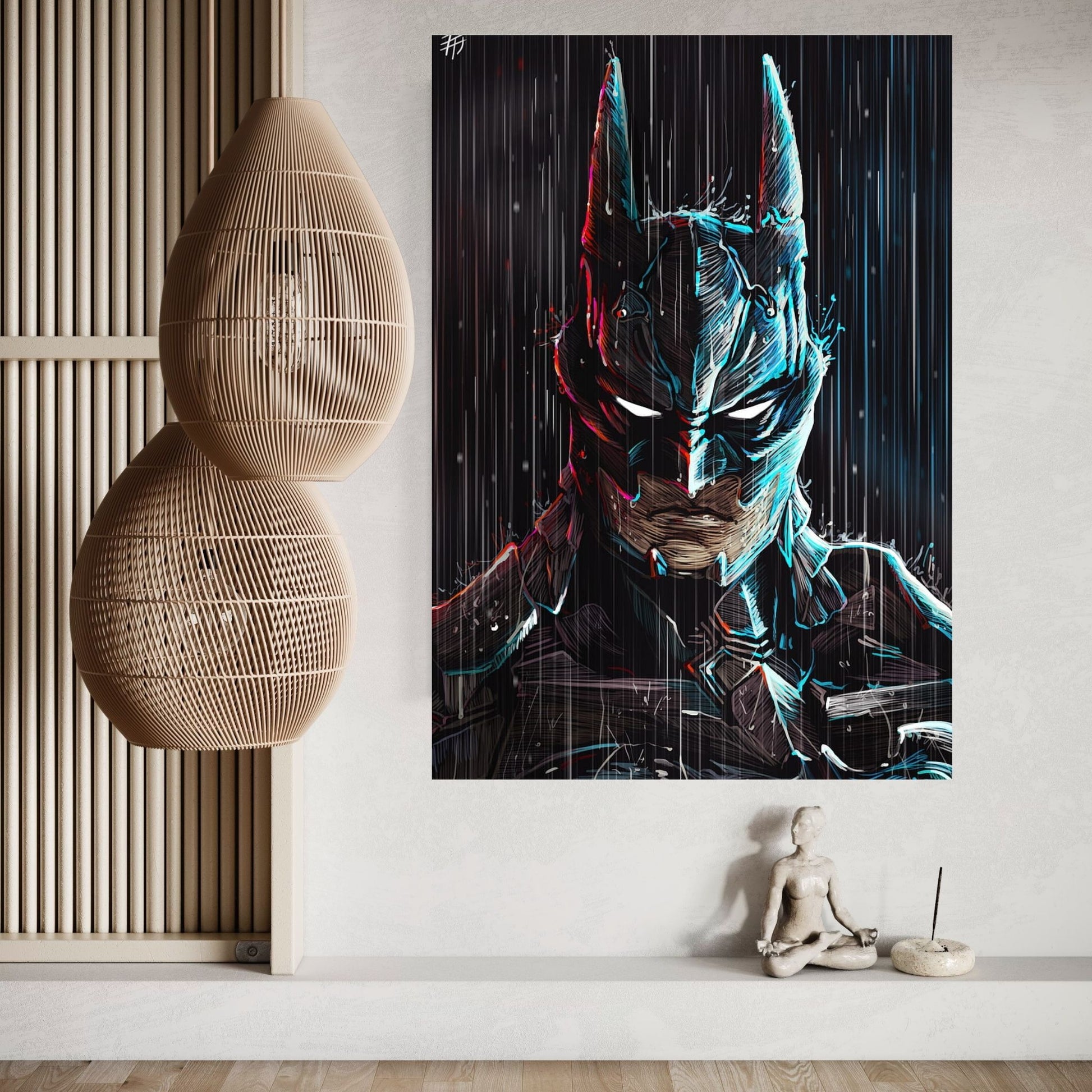 Batman Canvas Wall Art - Y Canvas