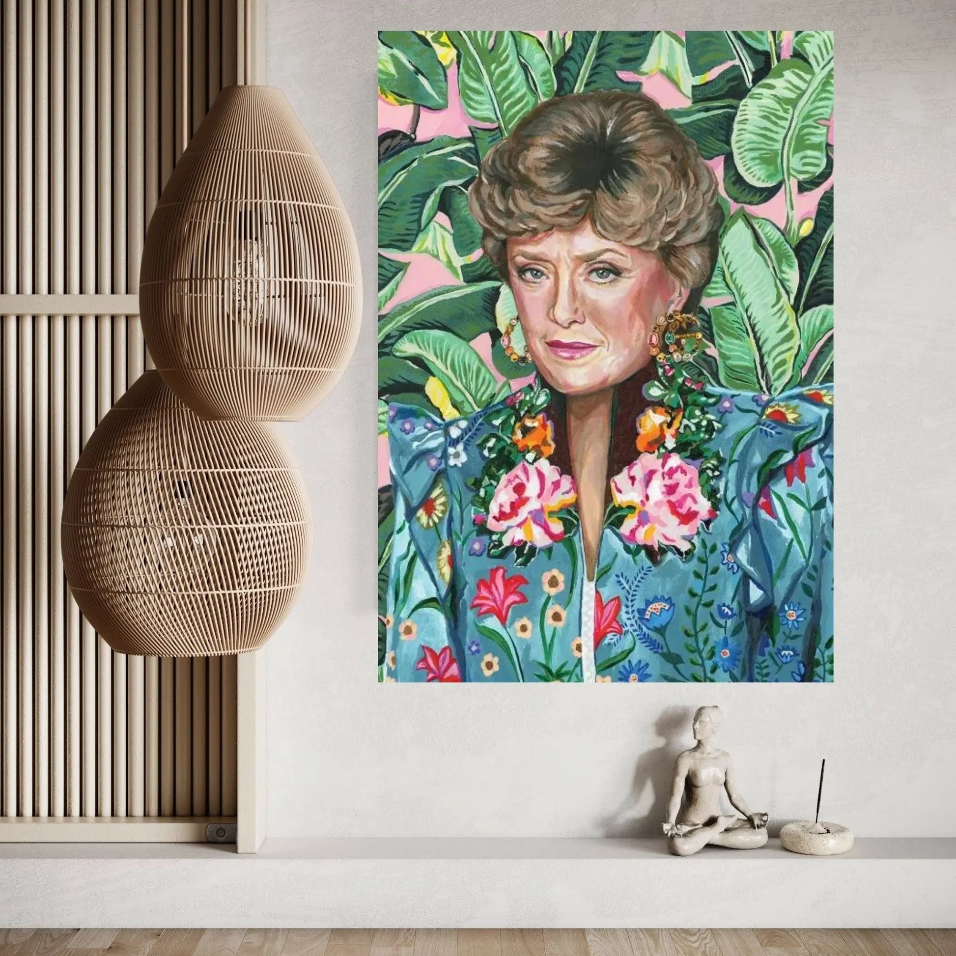 Blanche Canvas Wall Art - Y Canvas