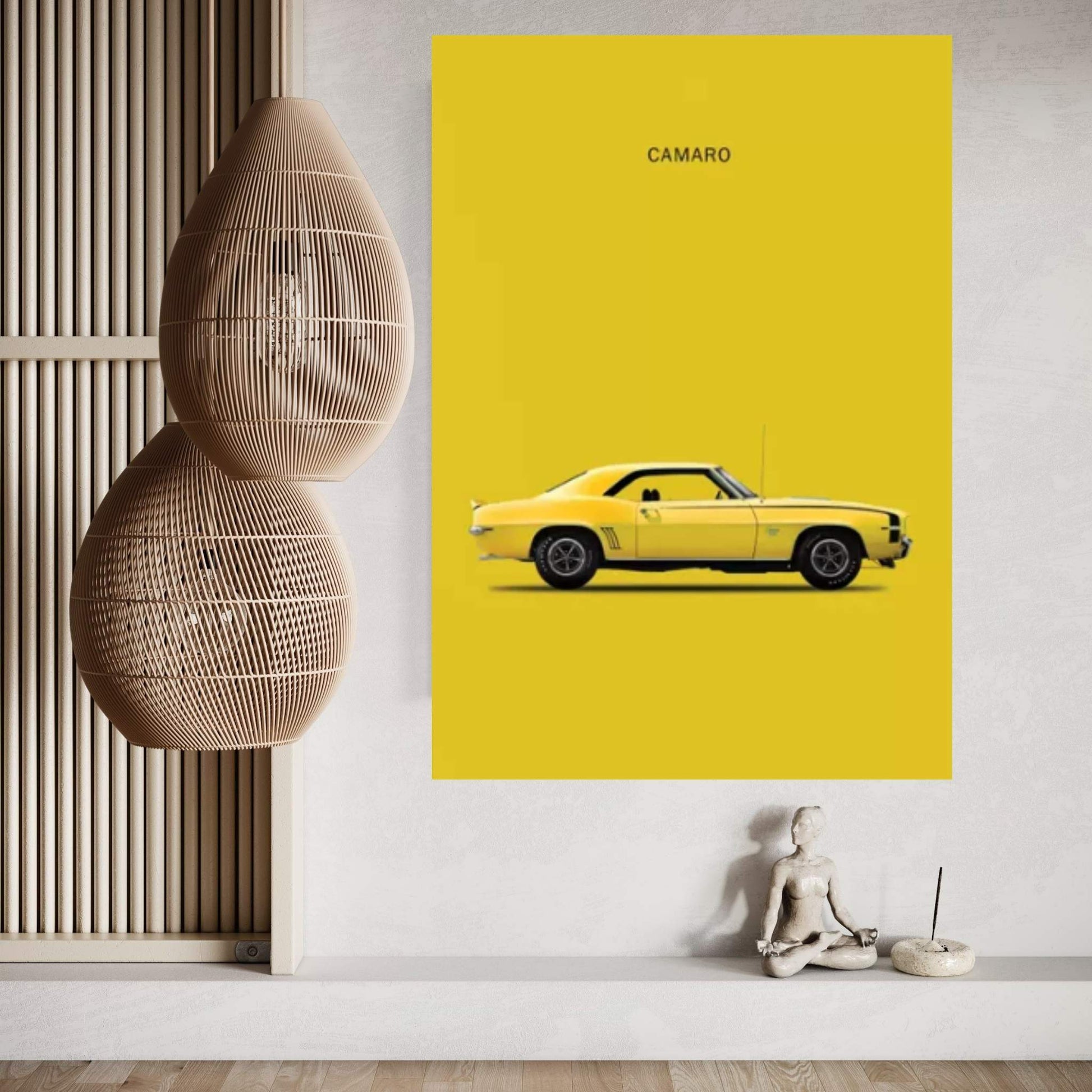 1969 Chevrolet Camaro Canvas Wall Art - Y Canvas