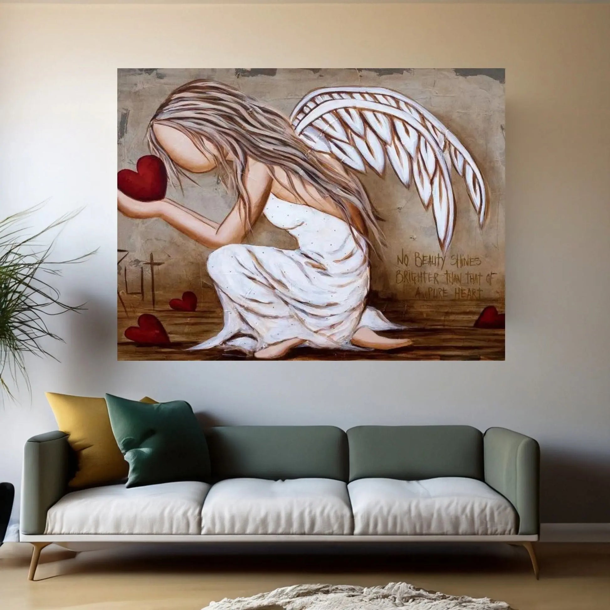 Beauty Shines Brighter Canvas Wall Art - Y Canvas