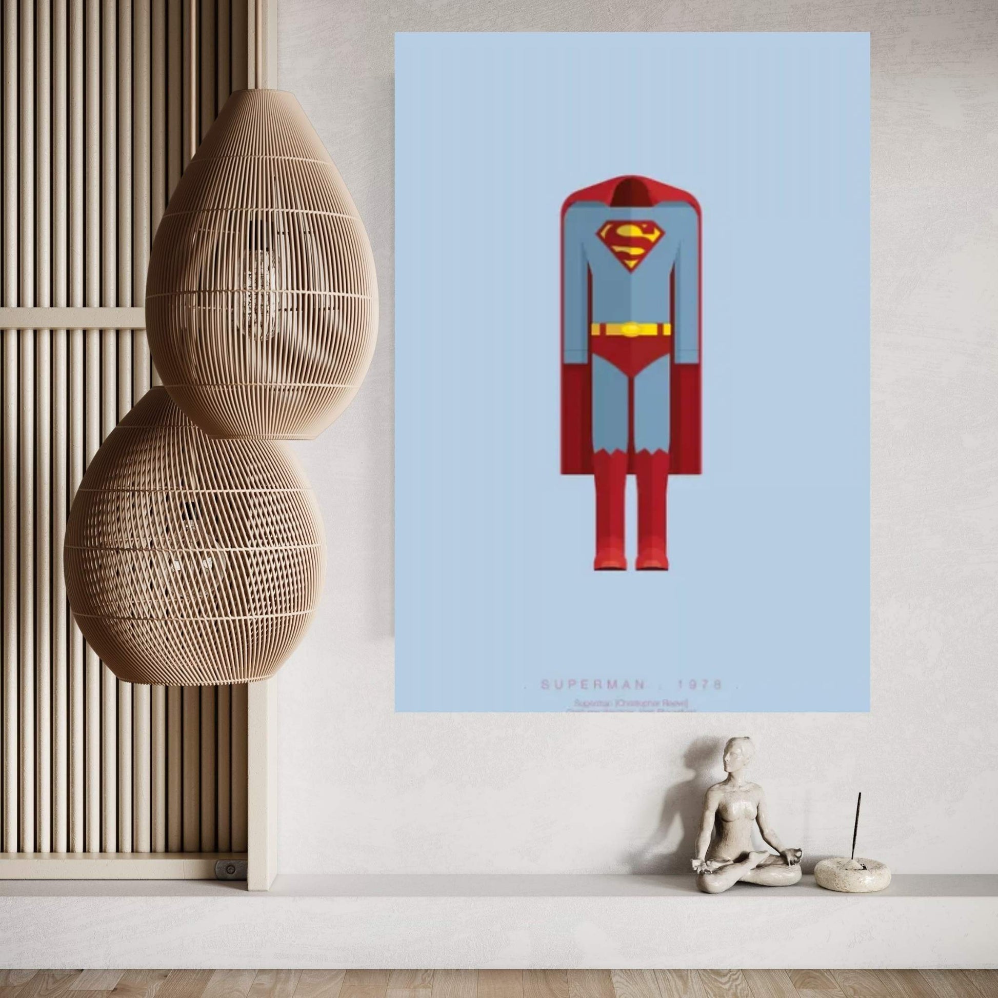 Superman Canvas Wall Art - Y Canvas