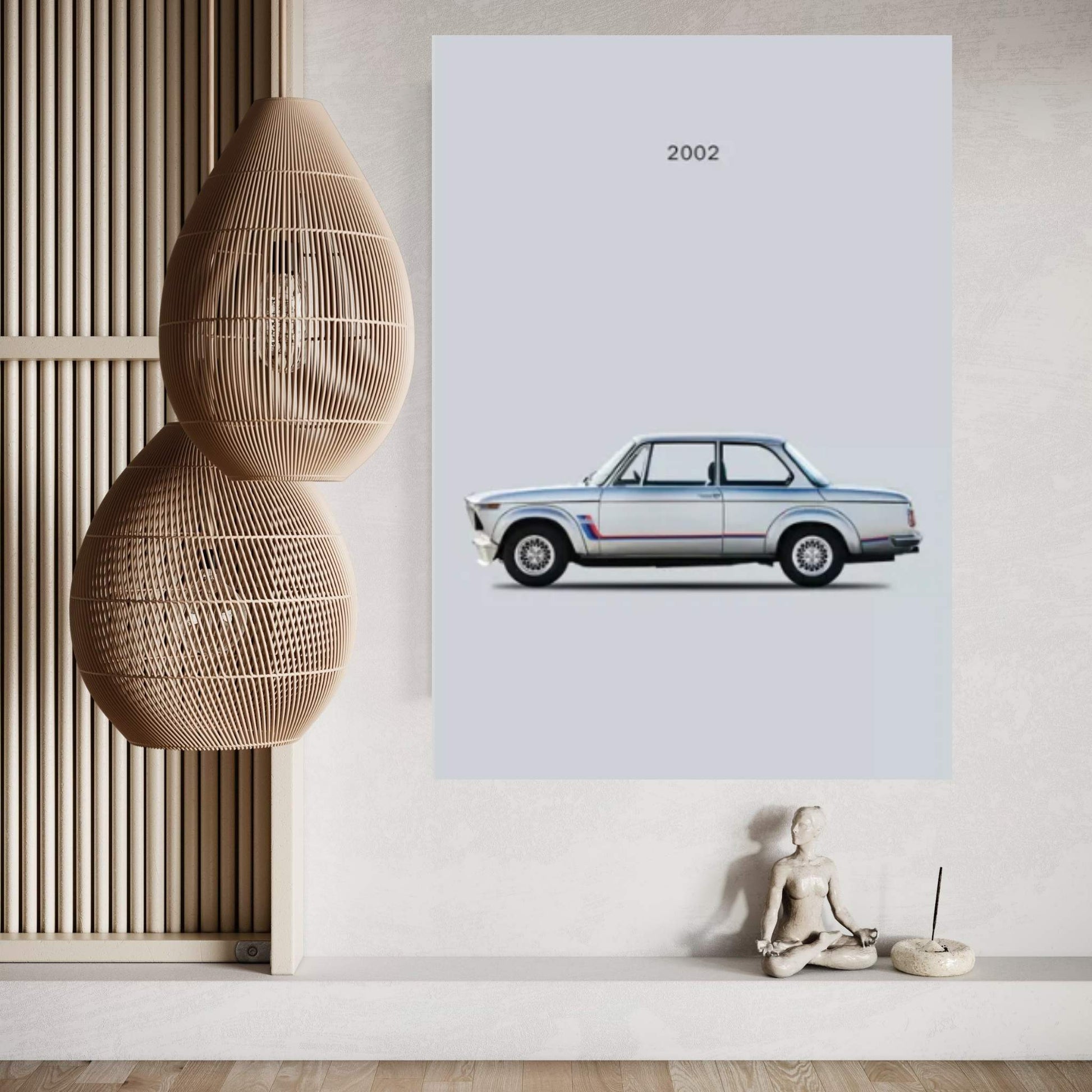 BMW 2002 Turbo Canvas Wall Art - Y Canvas