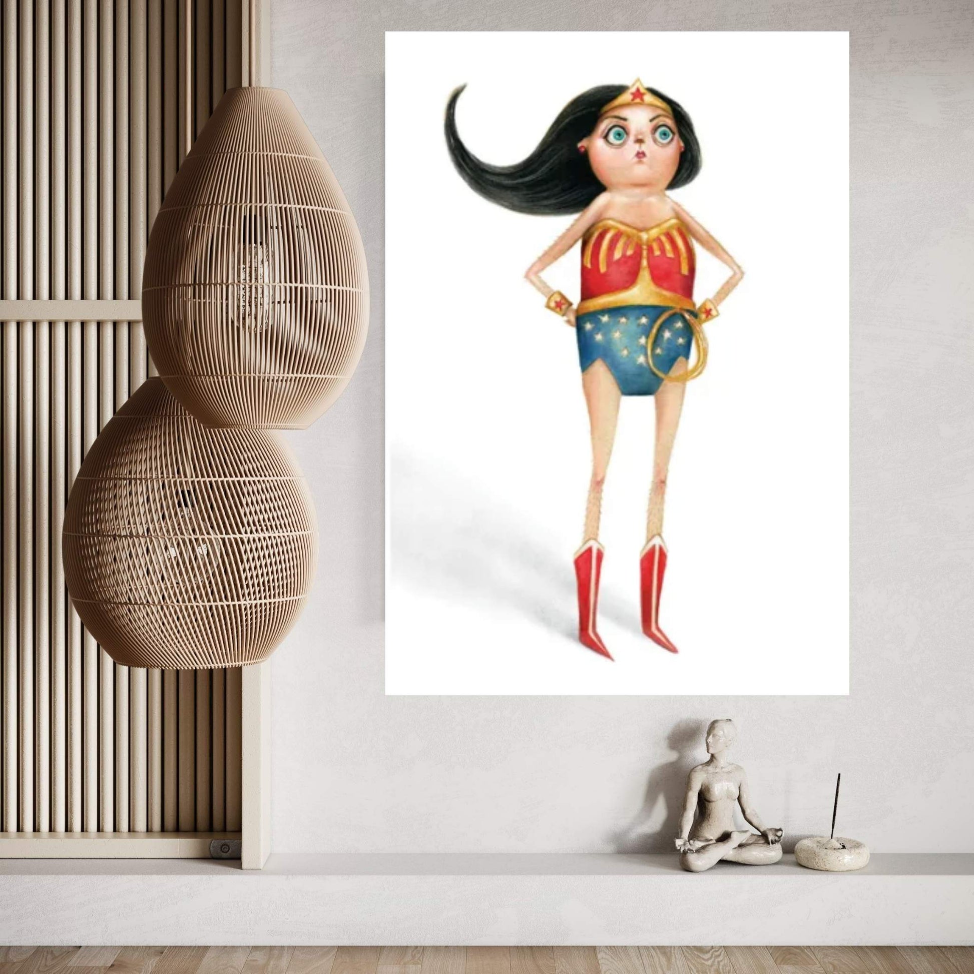 The Real Woman Of Wonder Canvas Wall Art - Y Canvas