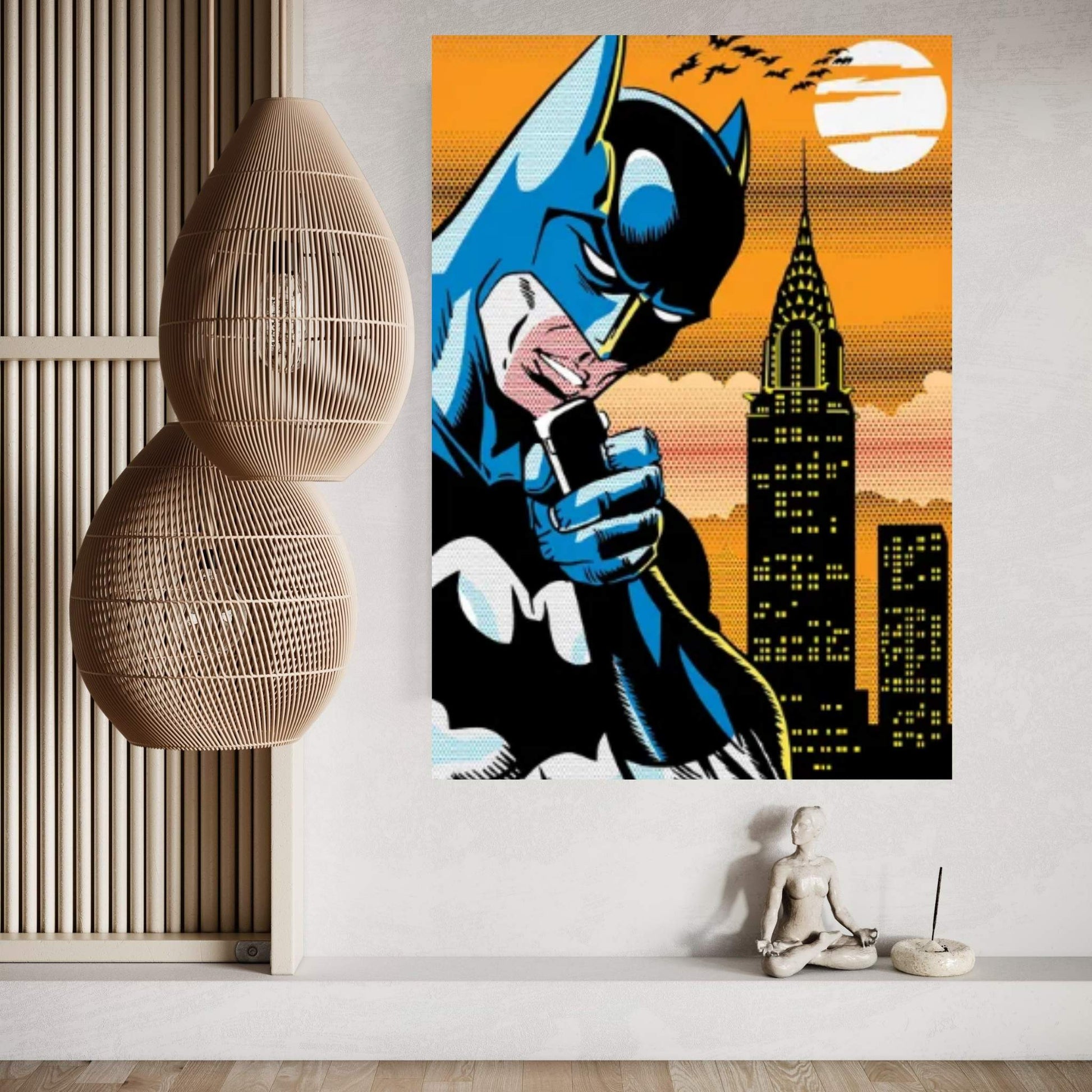 Super Shadows Neighborhoods Finest Canvas Wall Art - Y Canvas