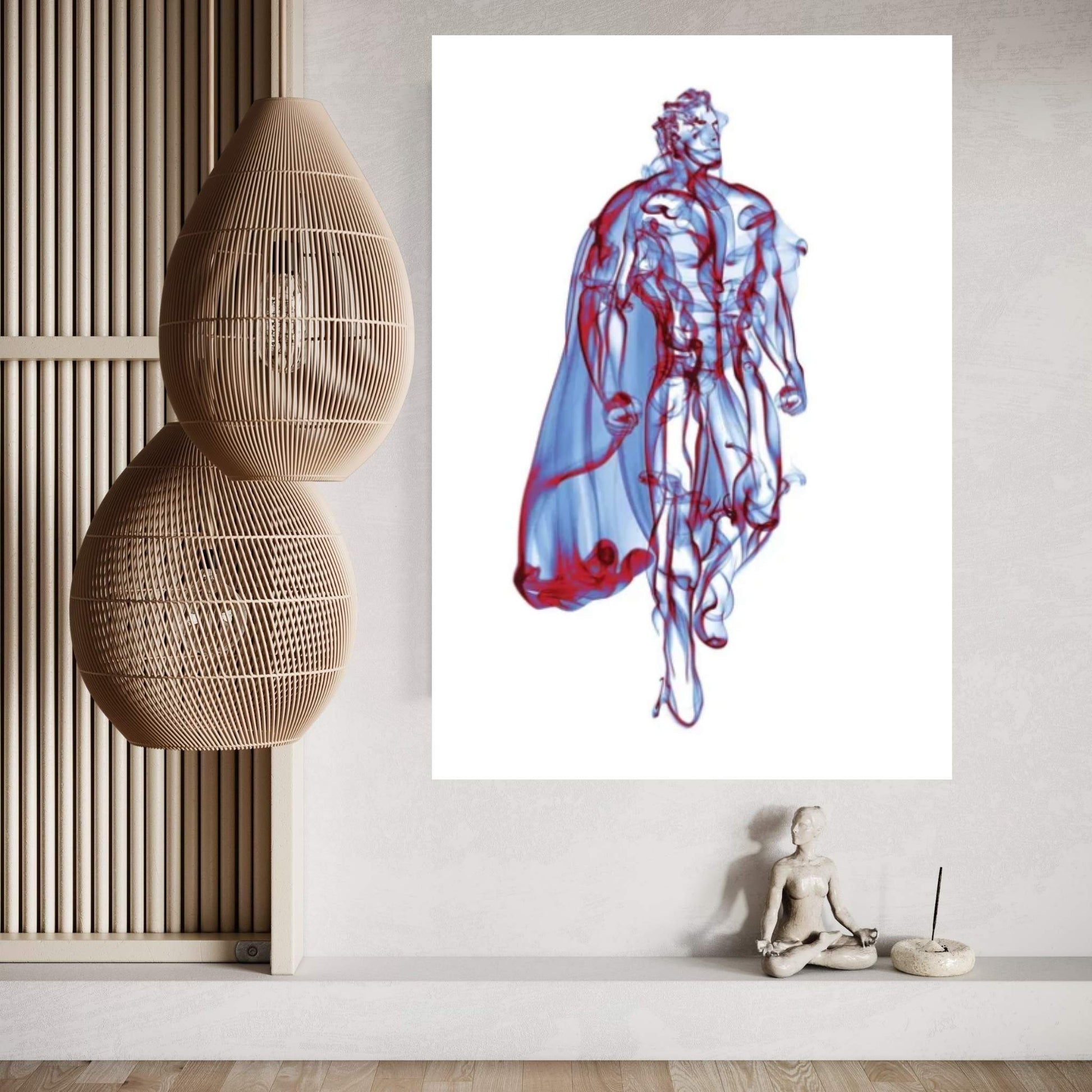 Superman Canvas Wall Art - Y Canvas