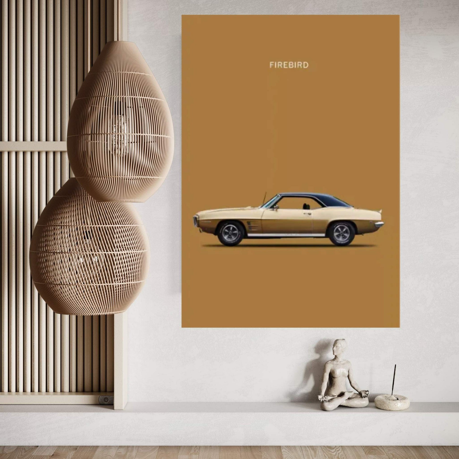 1969 Pontiac Firebird Canvas Wall Art - Y Canvas