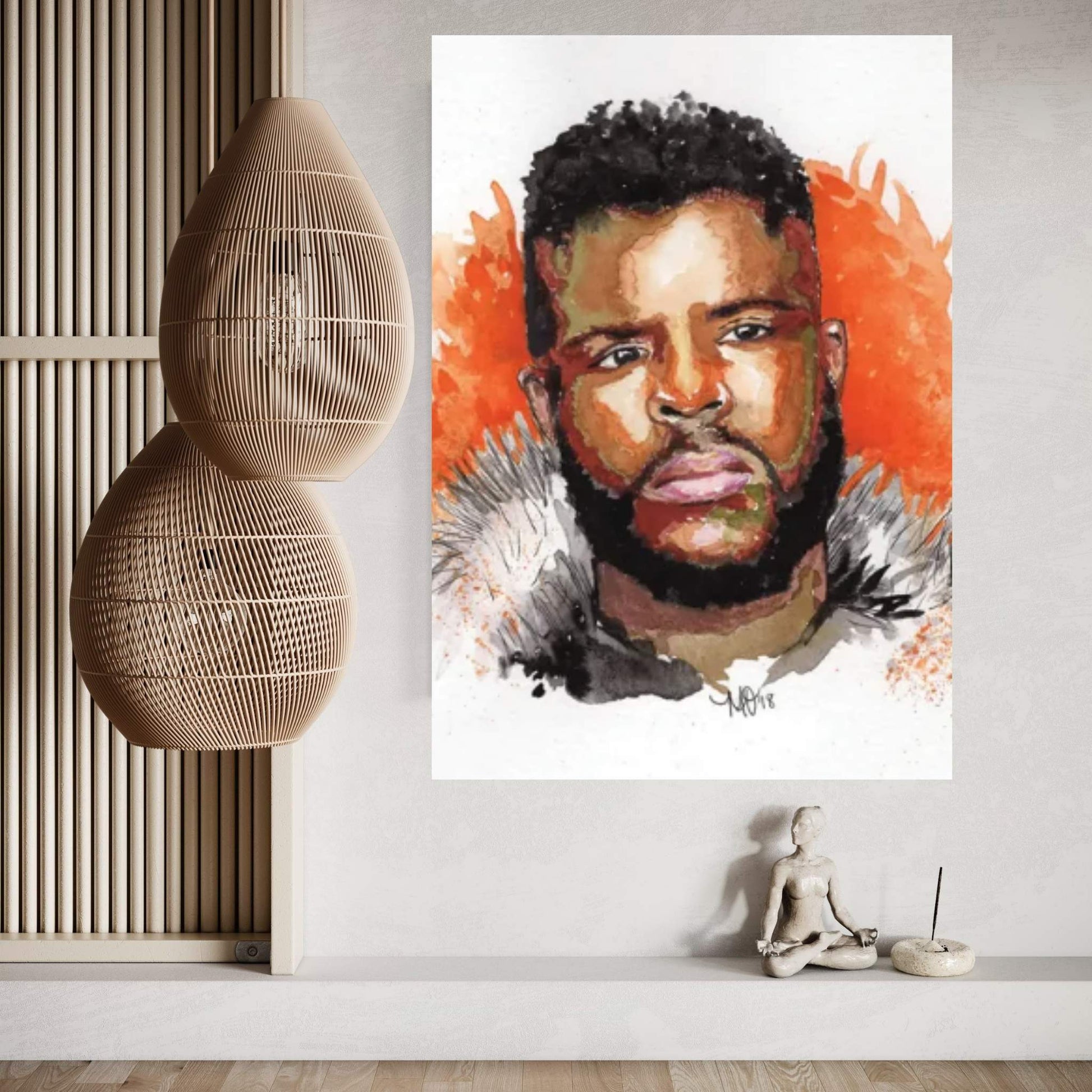 M'Baku - Black Panther Canvas Wall Art - Y Canvas