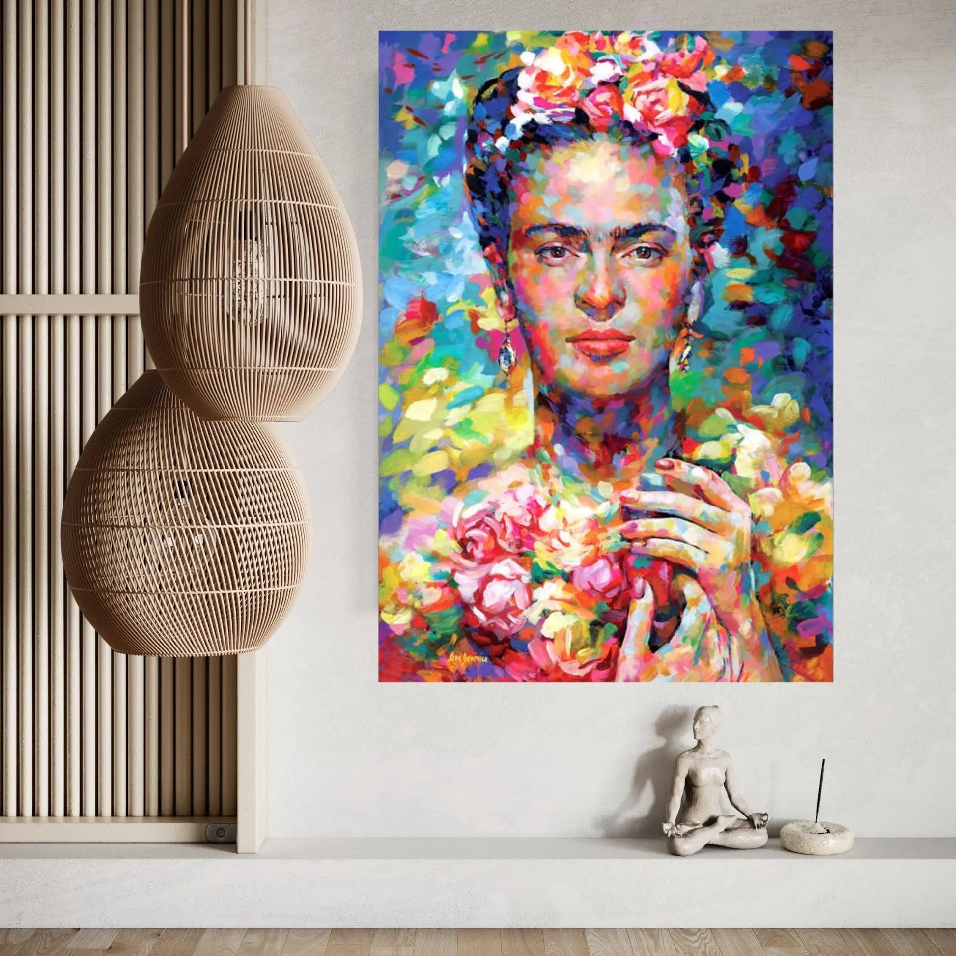 Frida Canvas Wall Art - Y Canvas