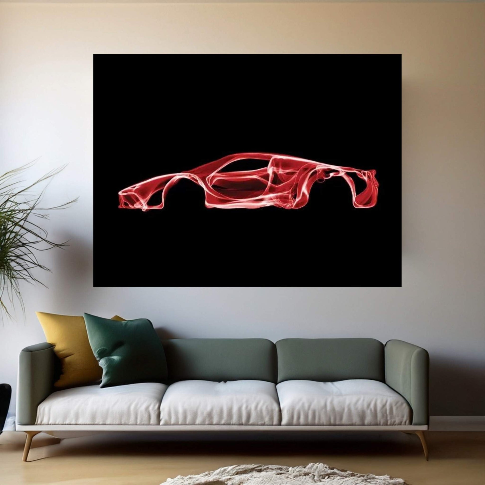 LaFerrari Canvas Wall Art - Y Canvas