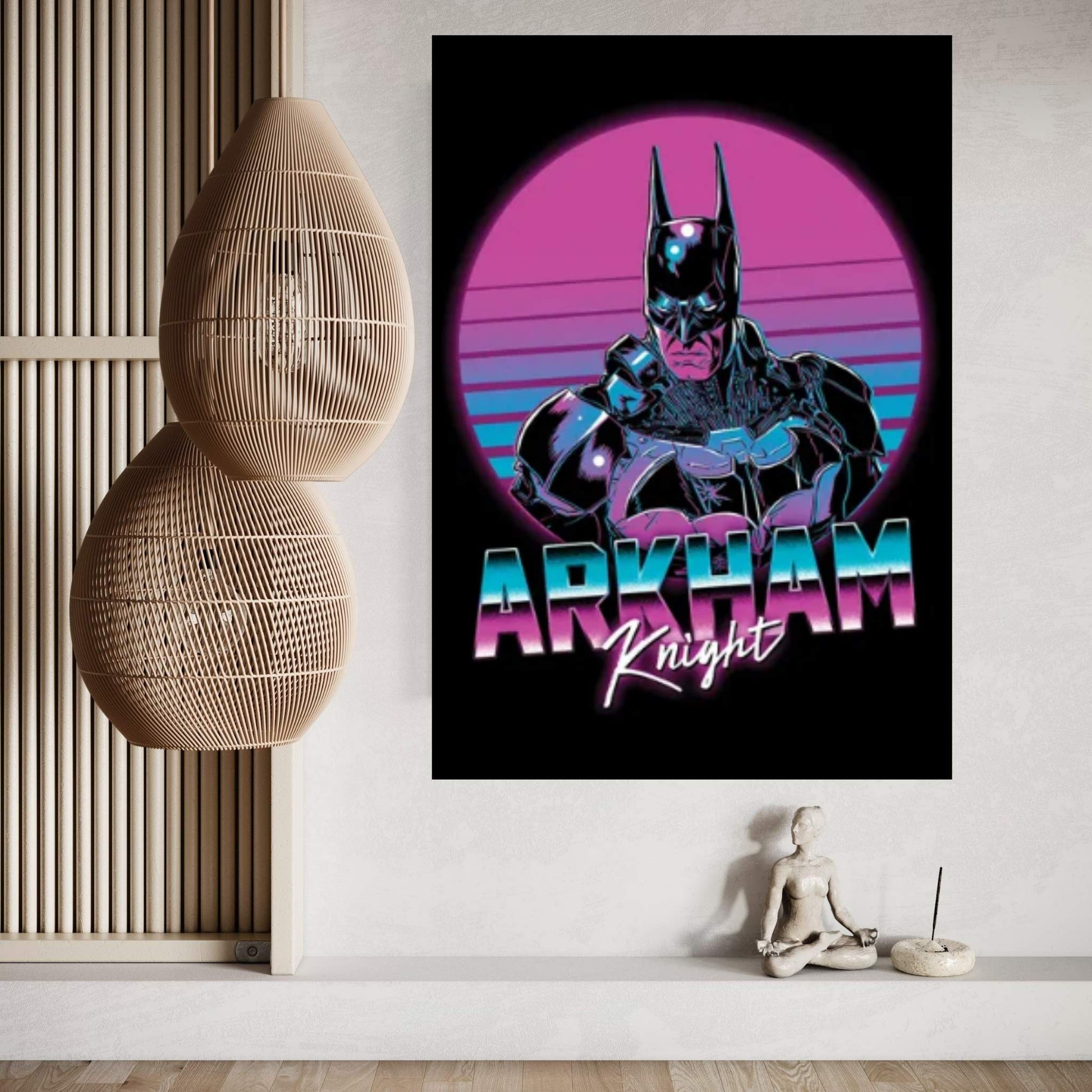 Arkham Knight Canvas Wall Art - Y Canvas