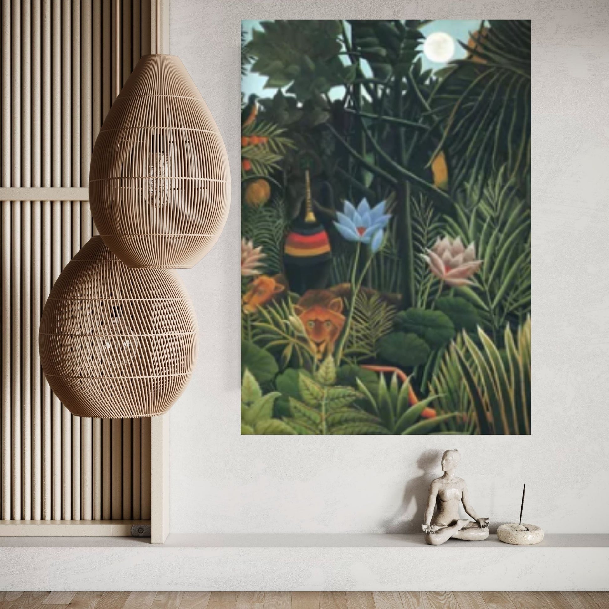 Henri Rousseau The Dream Canvas Wall Art Poster, Henri Rousseau Wall Art, Henri Rousseau Canvas - Y Canvas