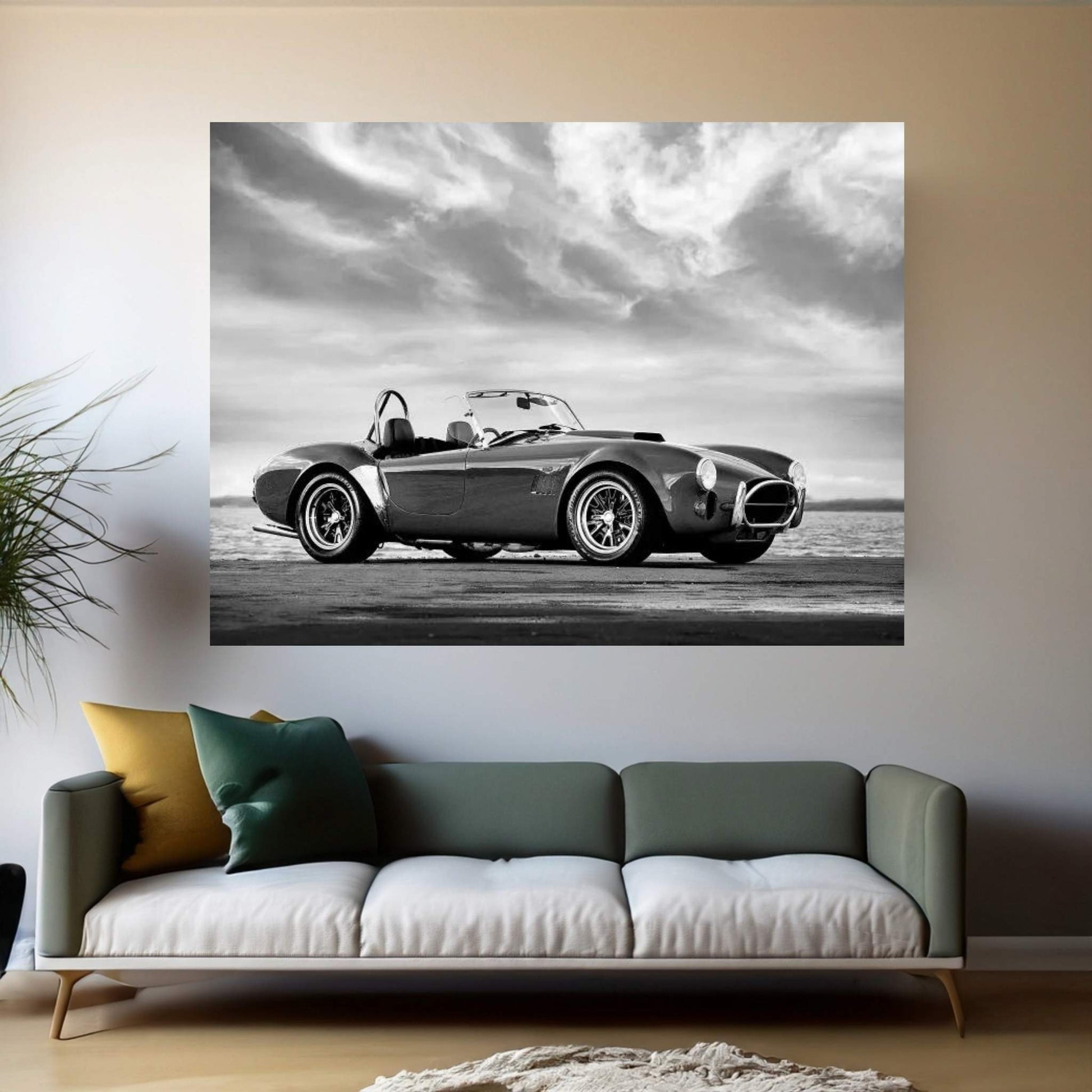 AC Shelby Cobra Canvas Wall Art - Y Canvas