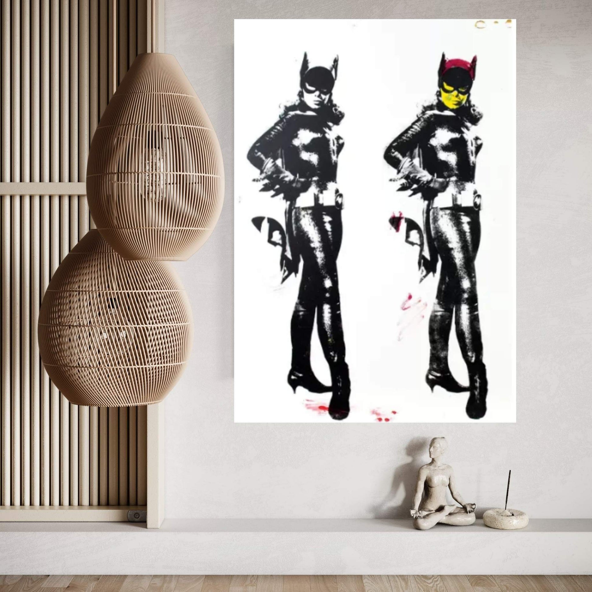 Batgirl II Canvas Wall Art - Y Canvas